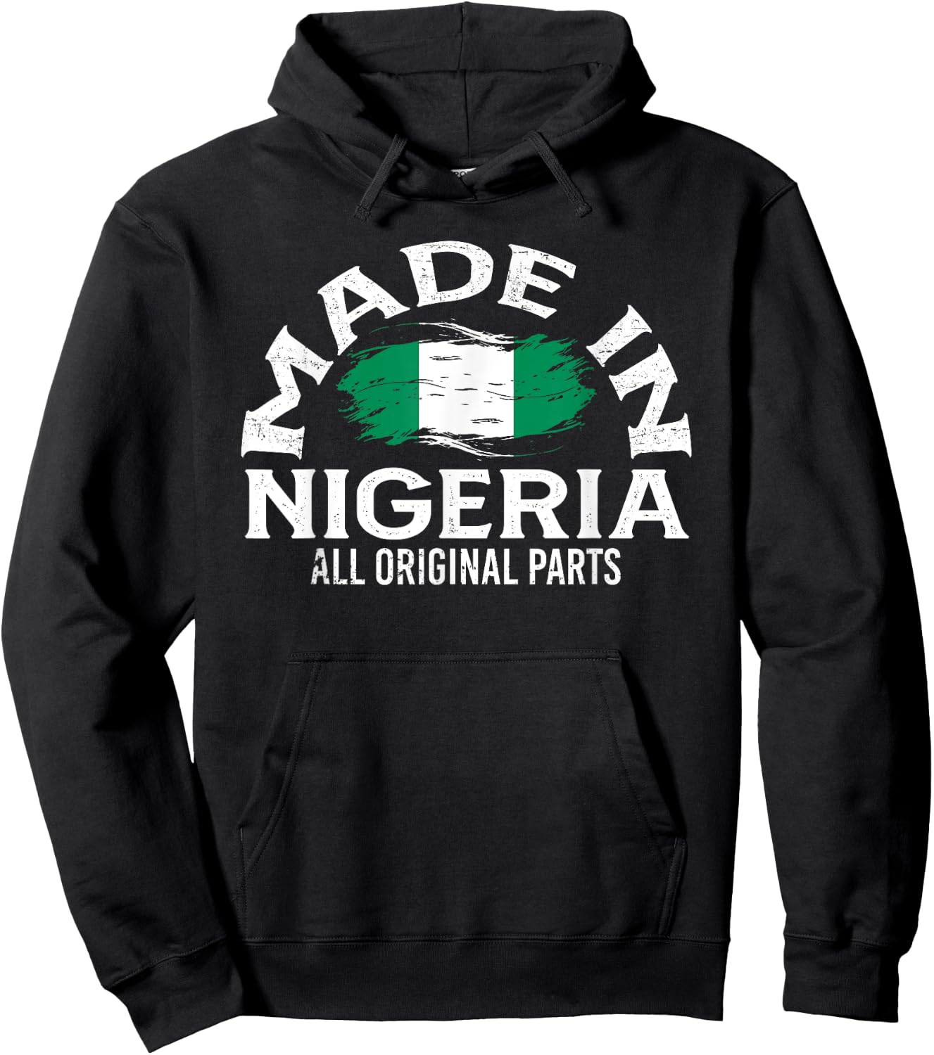 Nigeria Nigerian Flag Nigeria Hoodie - Hoodie | Black
