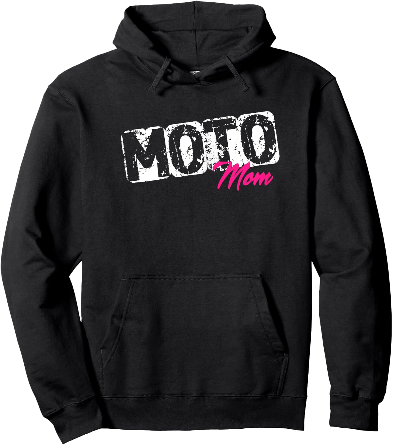 Moto Mom Dirt Bike Motocross Racing Hoodie - Hoodie | Black