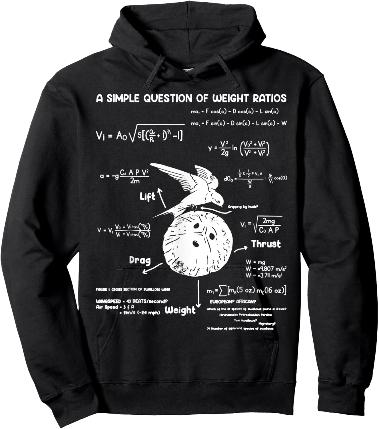 A Simple Question Of Weight Ratios Funny Math Teacher Hoodie - Hoodie | Black