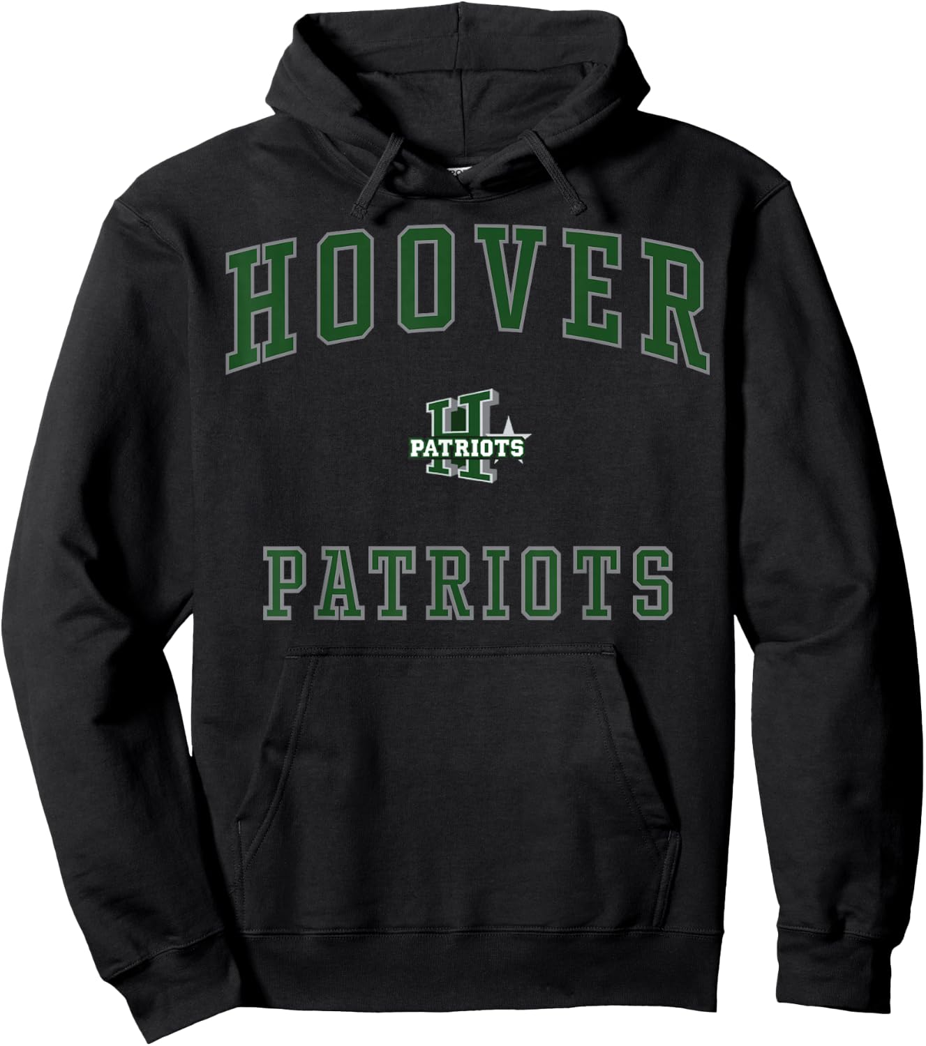 Hoover High School Patriots C1 Hoodie - Hoodie | Black