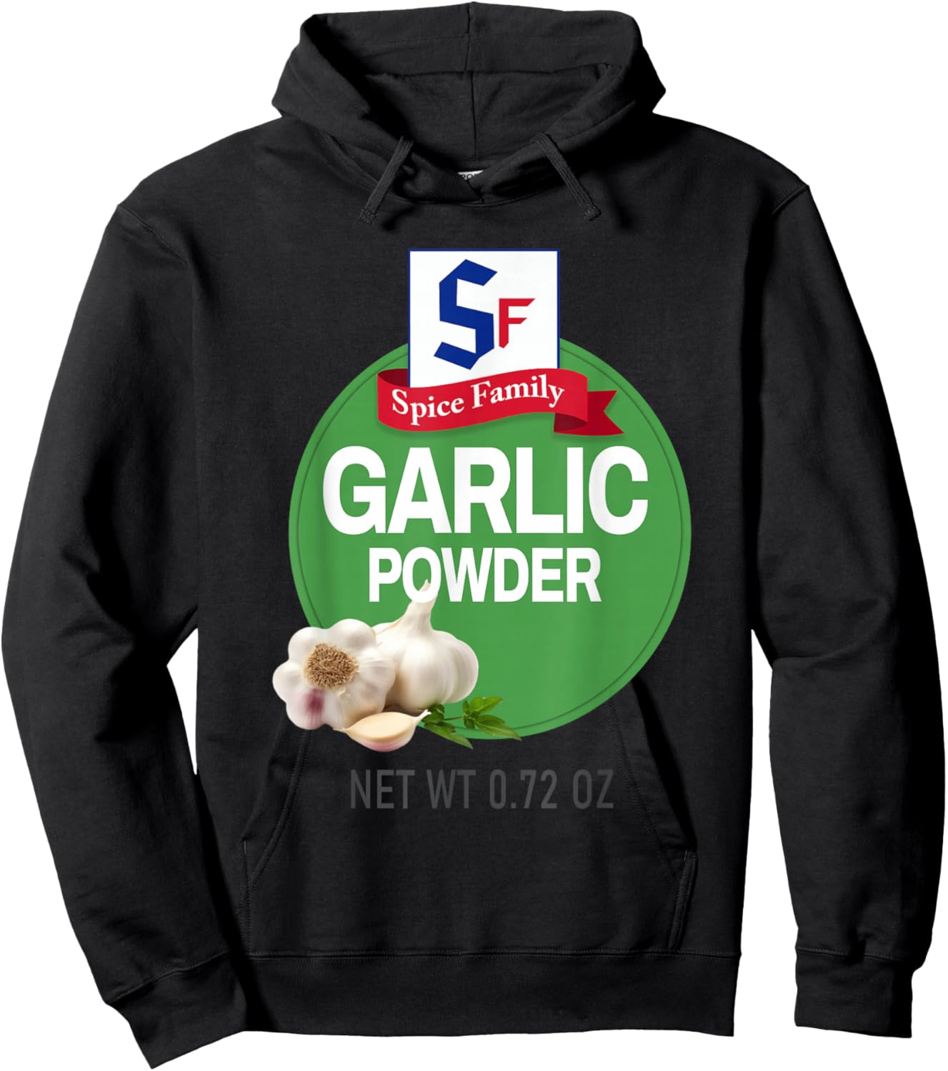 Garlic Powder Halloween Spice Costume Group Matching Hoodie - Hoodie | Black