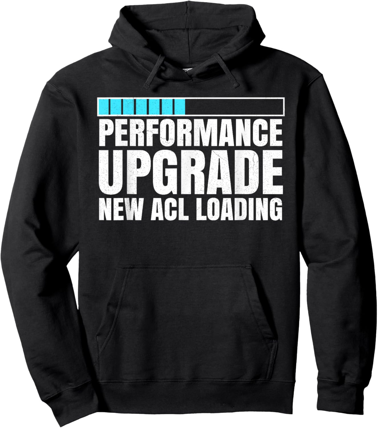Performance Upgrade New Acl Loading Knee Replacement Joint - Black, Small, -Adult, Short Sleeve, , Modern Classic, Gift, Medical Recovery Hoodie - Hoodie | Black
