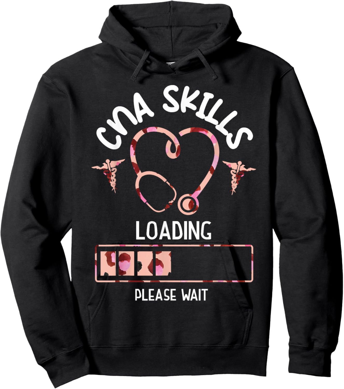 CNA Nurse Certified Nursing Assistant Cna Skills Loading Hoodie - Hoodie | Black