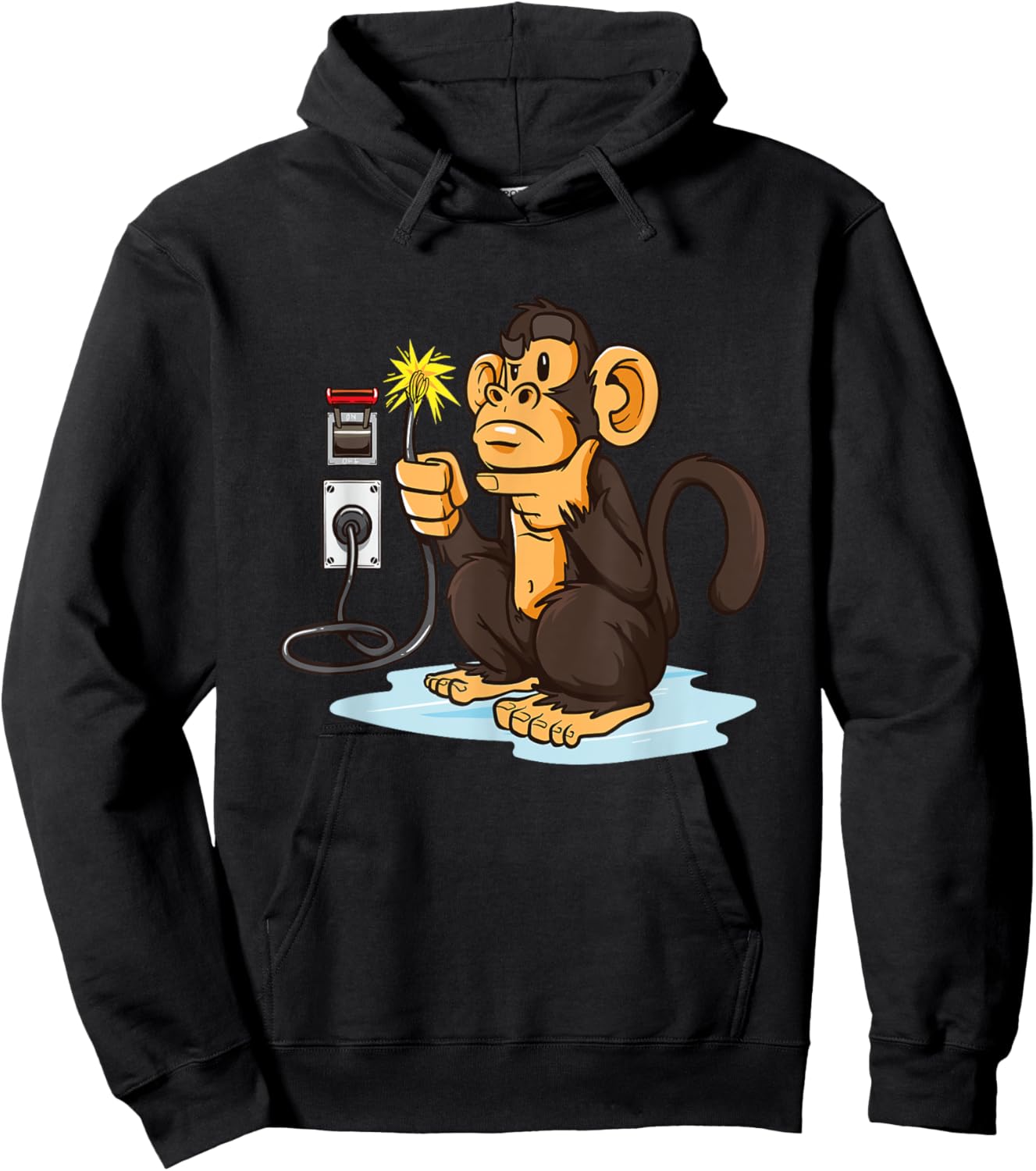 Electrician for electrician Hoodie - Hoodie | Black