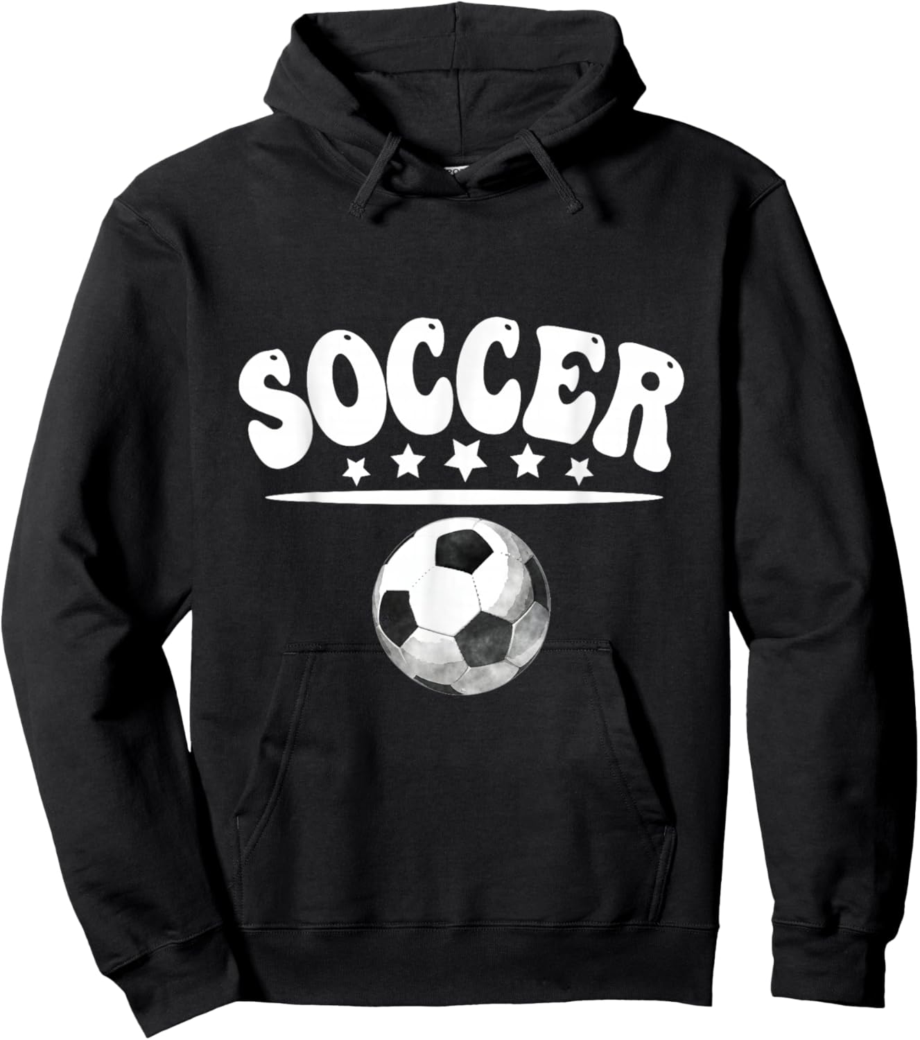 Soccer Is The Beautiful Game Hoodie - Hoodie | Black