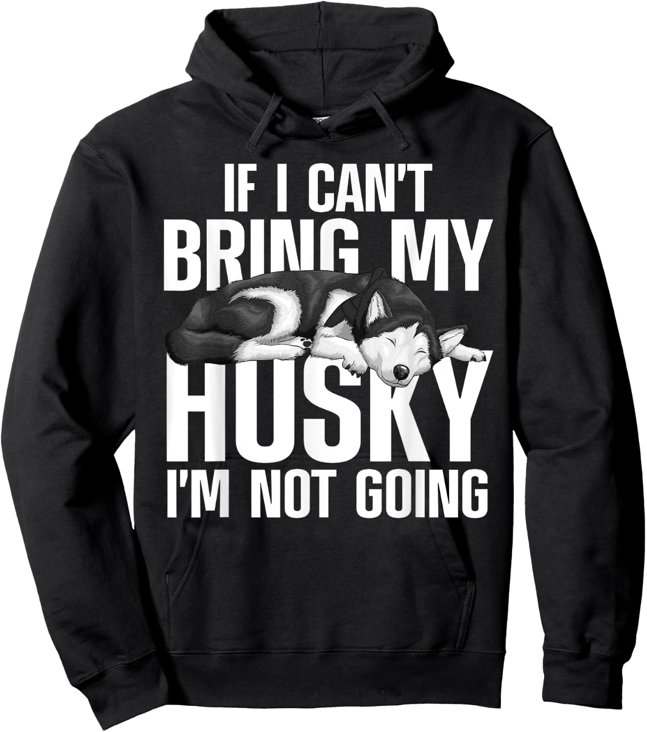 Husky Design Women Siberian Husky Dog Husky Lover Hoodie - Hoodie | Black