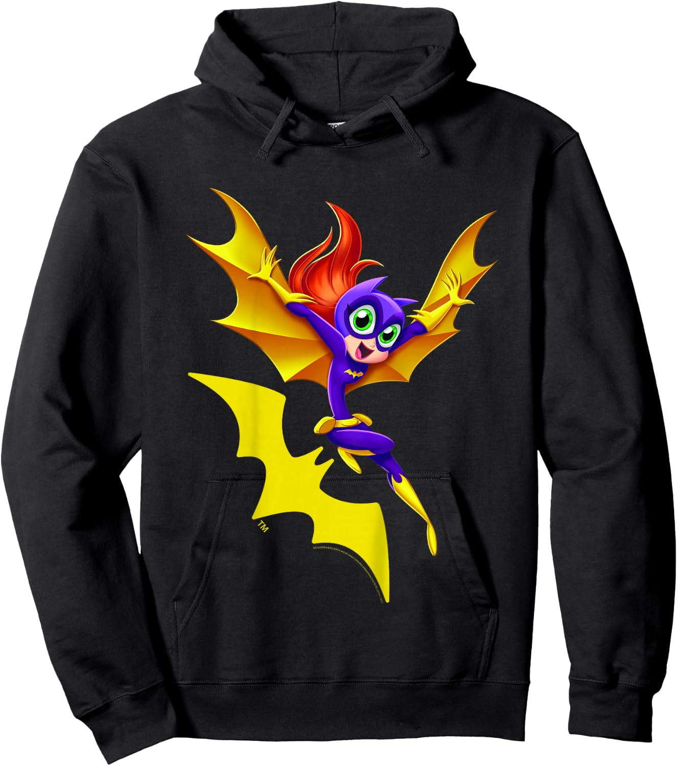 Kids DC Comics Super Hero Girls Batgirl Hoodie - Hoodie | Black