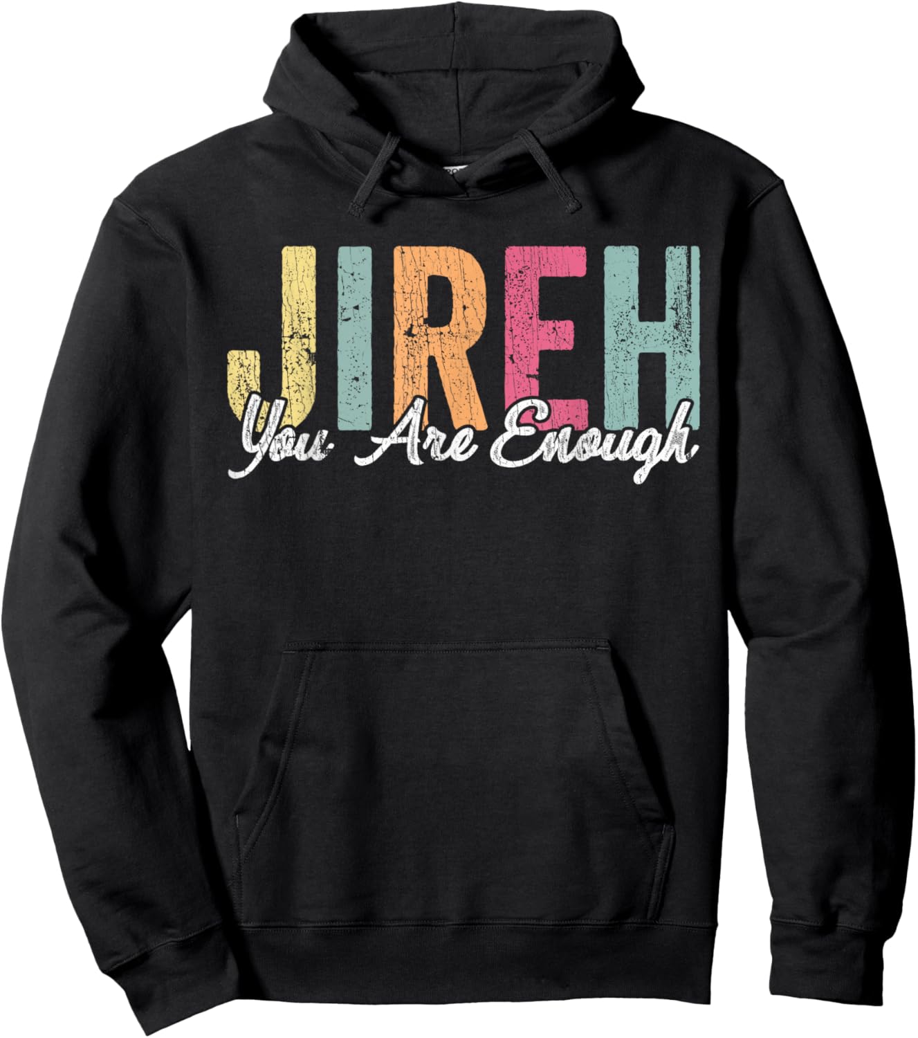 Jireh You Enough christian Faith Bible Hoodie - Hoodie | Black