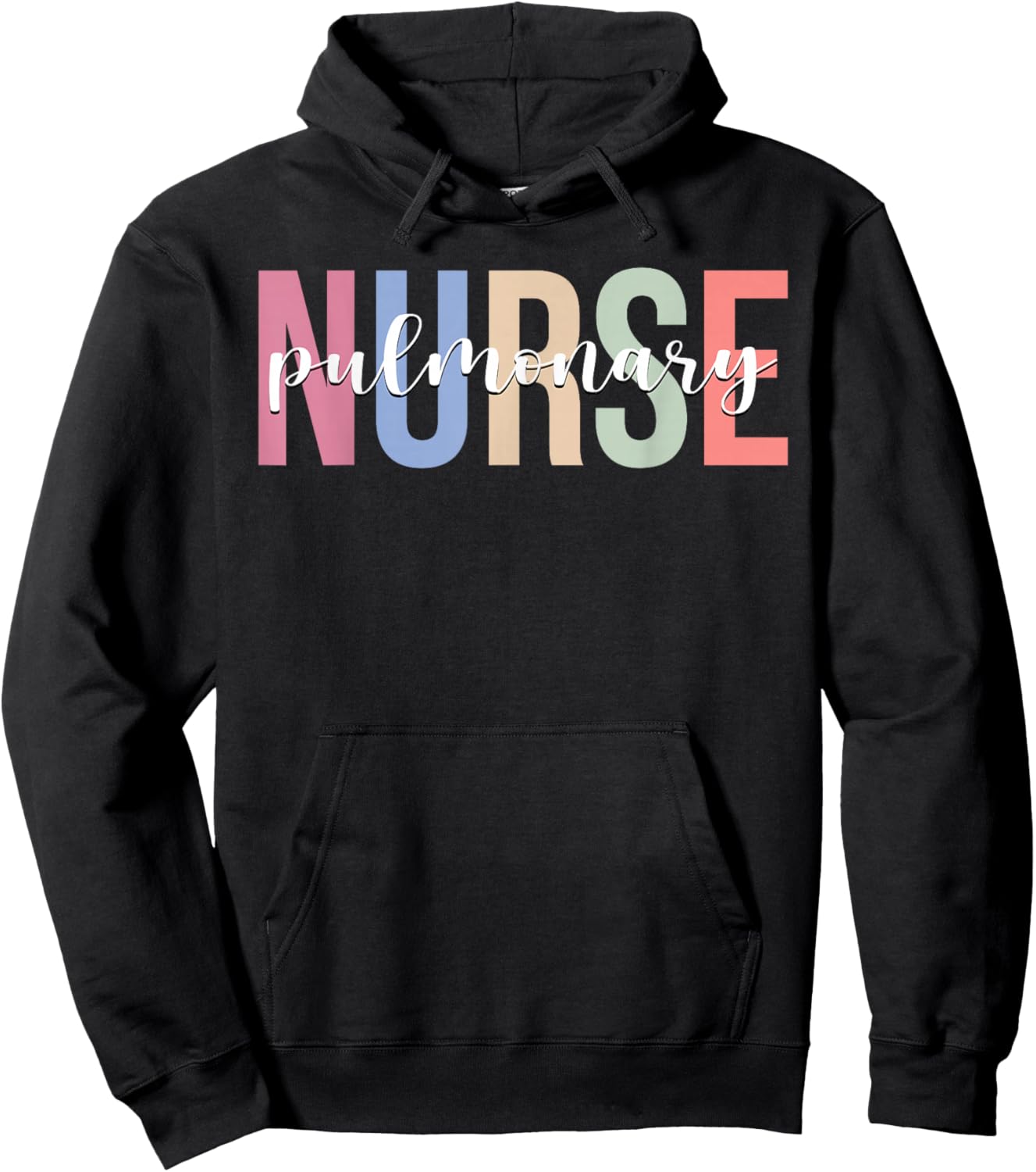 Pulmonary Nurse Respiratory Care Lung Nursing Hoodie - Hoodie | Black