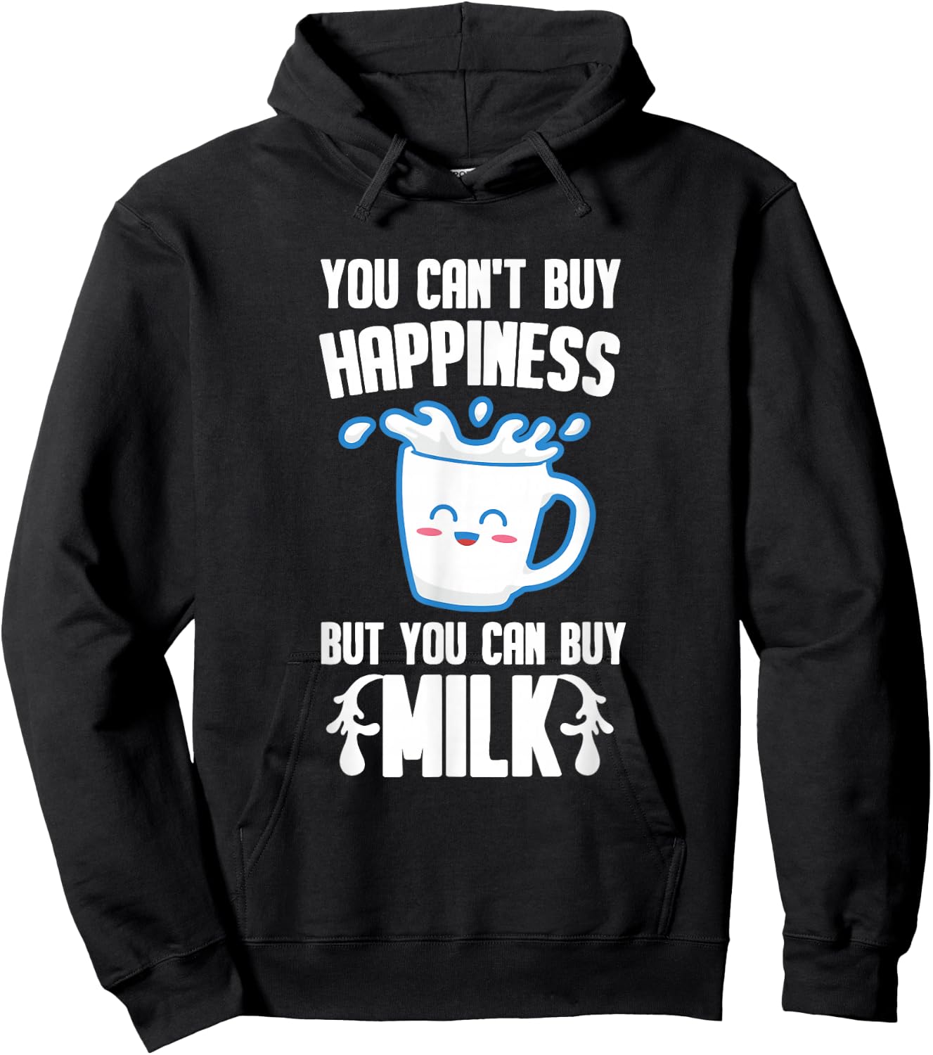 Milk Lover Gift - Dairy Farmer Hoodie - Hoodie | Black