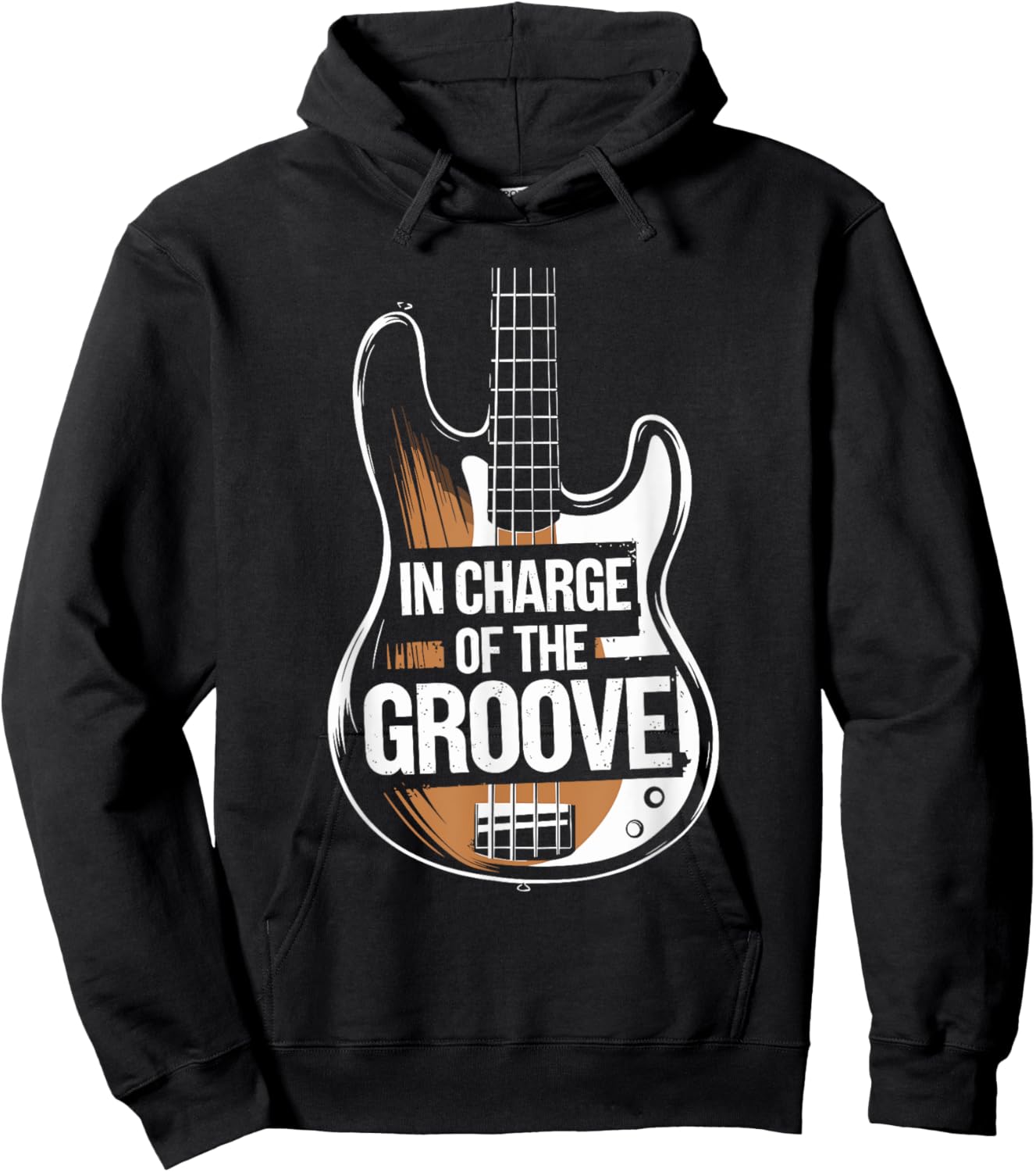 Bass Player Musician for Bass Guitar Bassist Hoodie - Hoodie | Black