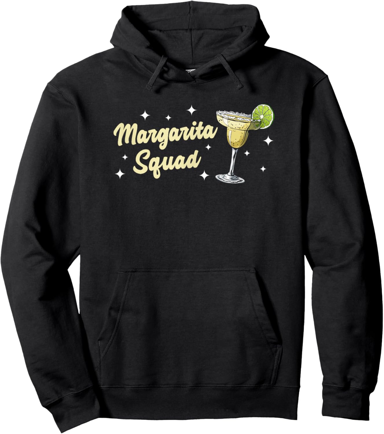 Margarita Squad Adult Men and Cinco de Mayo Hoodie - Hoodie | Black