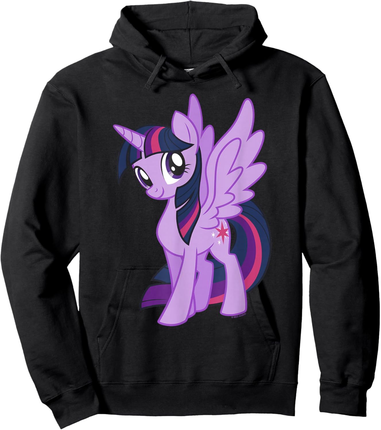 My Little Pony: Friendship Is Magic Big Twilight Portrait Hoodie - Hoodie | Black