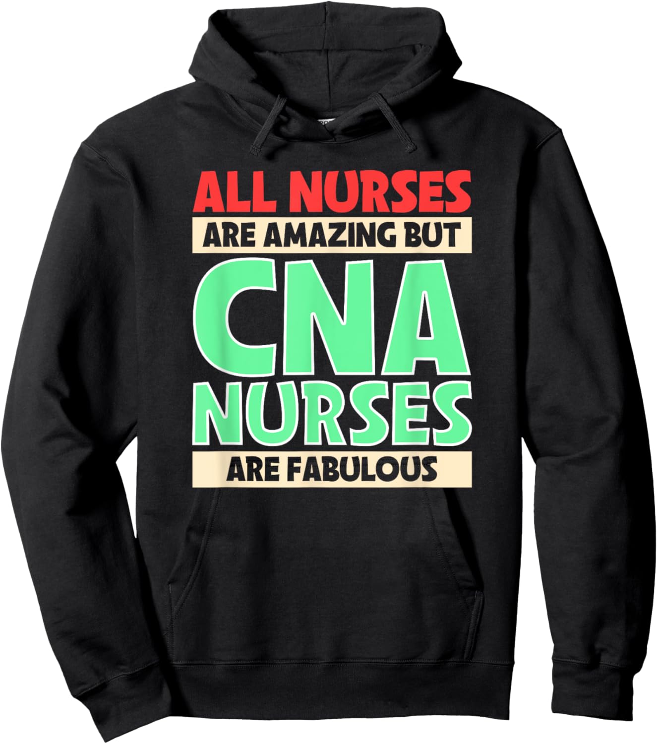 Messy Bun Cna Certified Nursing Assistant Hoodie - Hoodie | Black