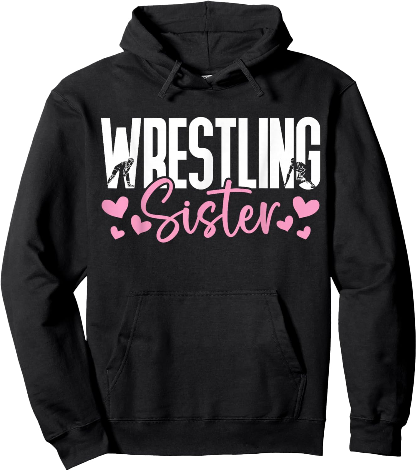 Wrestling Sister Hoodie - Hoodie | Black