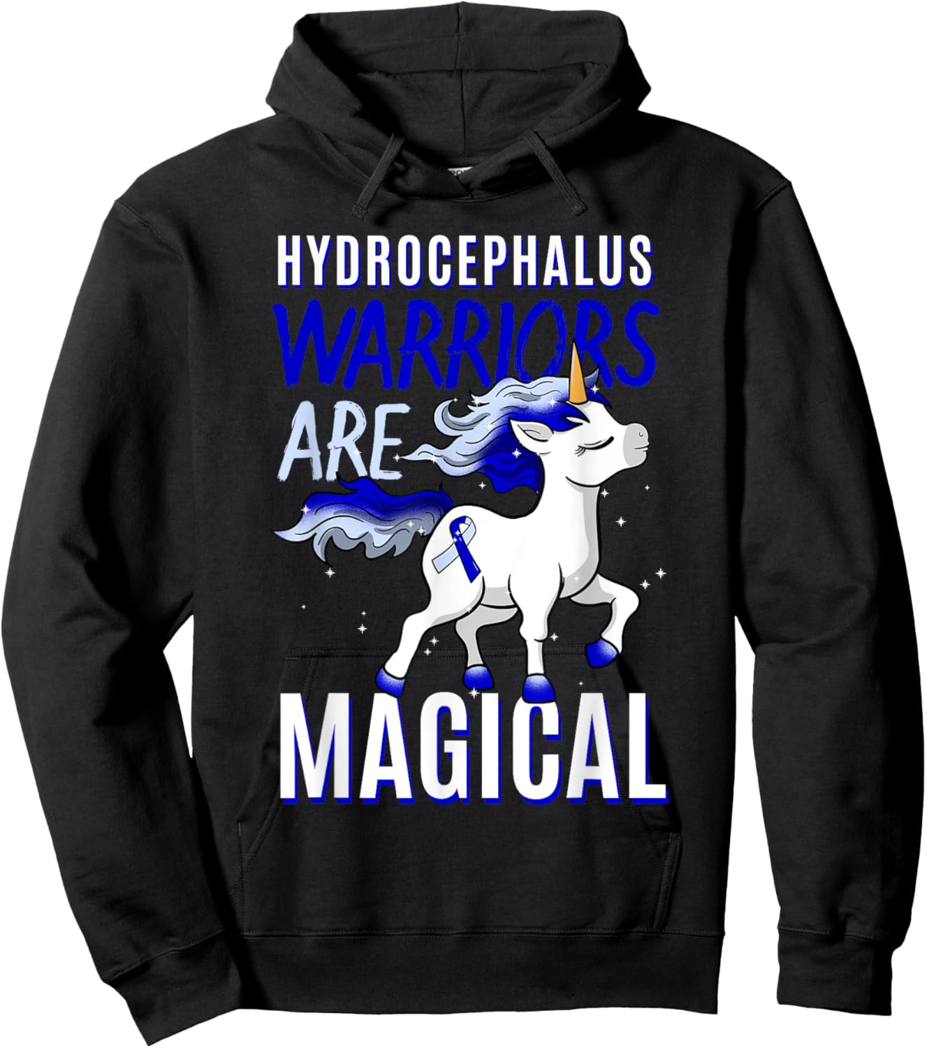 Hydrocephalus Awareness Supporter Water On The Brain Gift Hoodie - Hoodie | Black