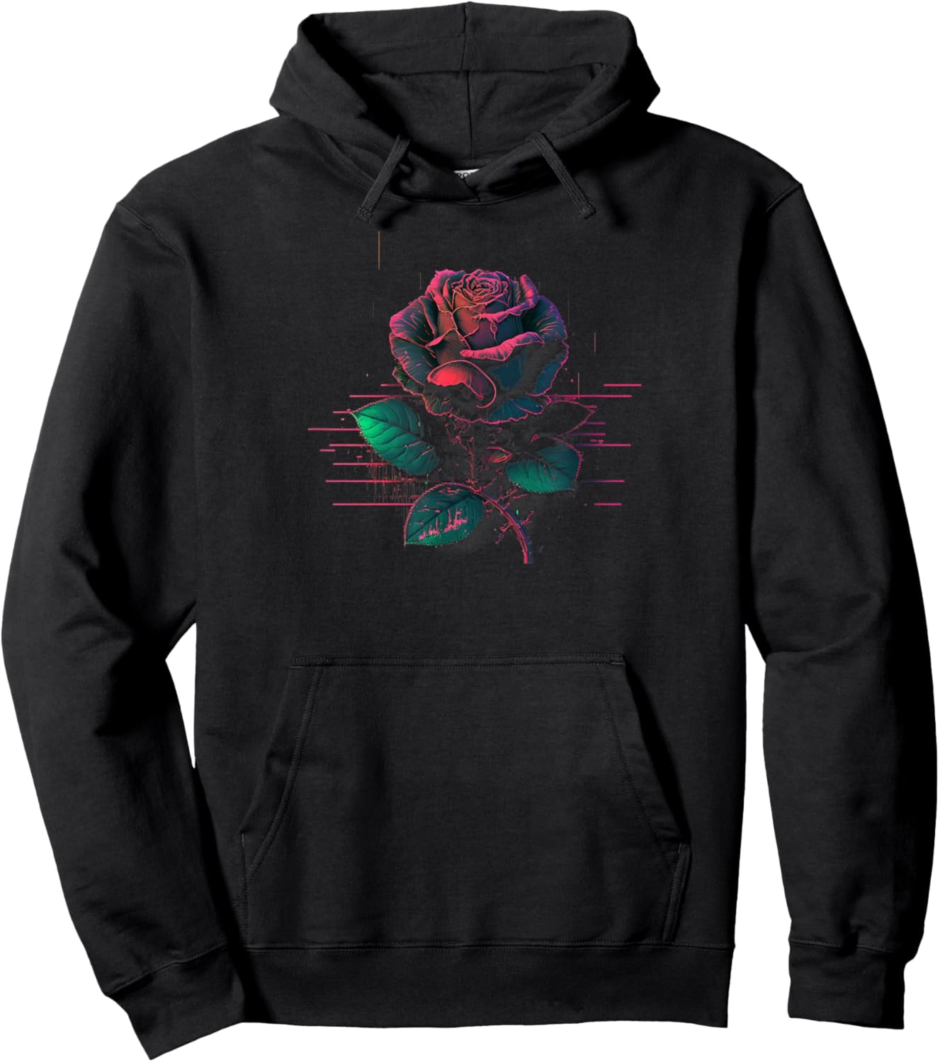 Rose Hoodie - Hoodie | Black