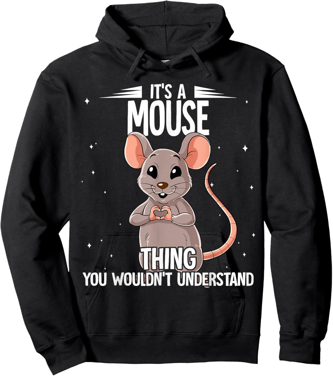 Its A Mouse Thing Mouse Hoodie - Hoodie | Black