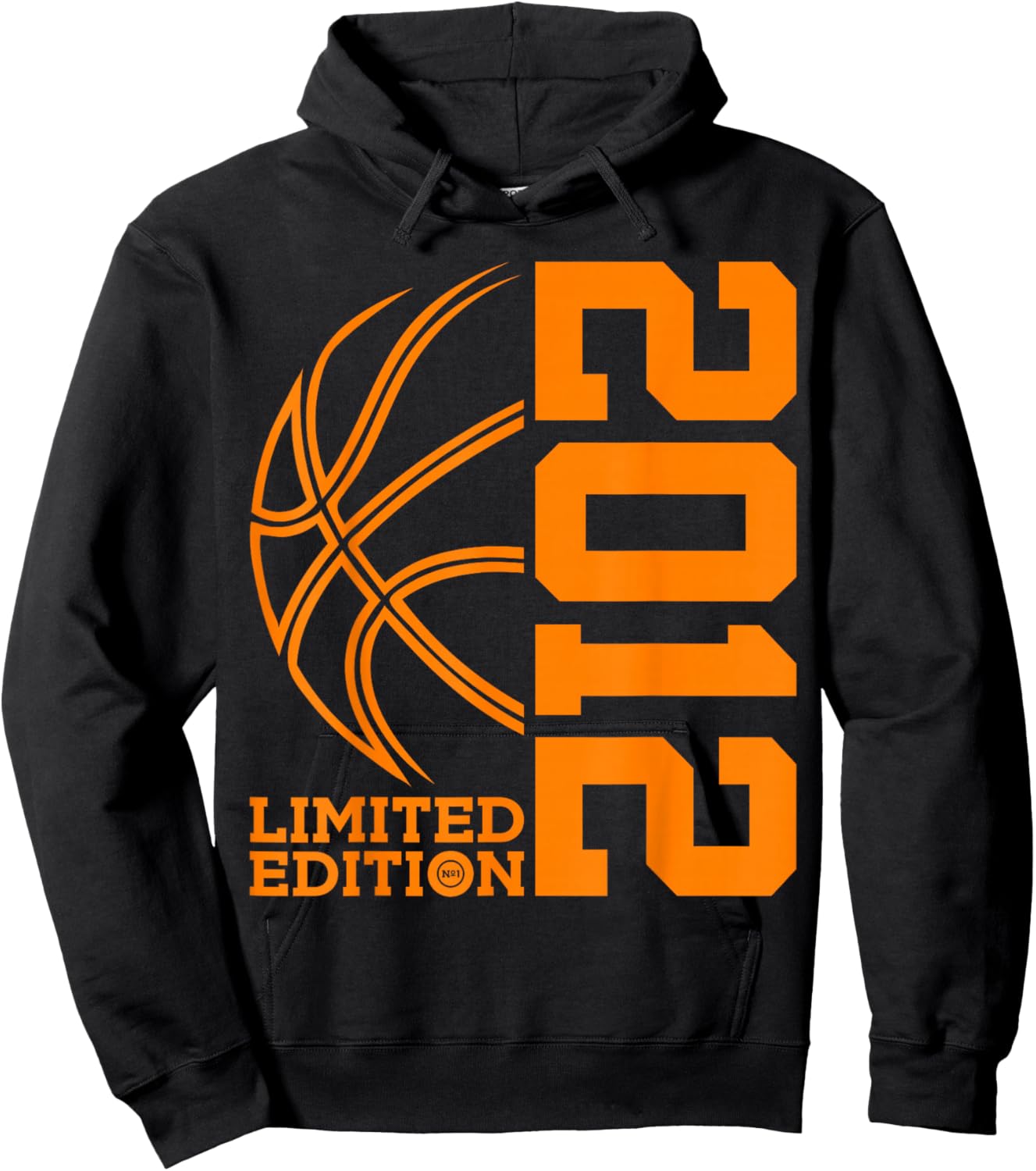 JAHRGANG 2012 OUTFIT ZUM 13. GEBURTSTAG 13th Birthday Basketball Limited Edition 2012 - Black, Small Hoodie - Hoodie | Black