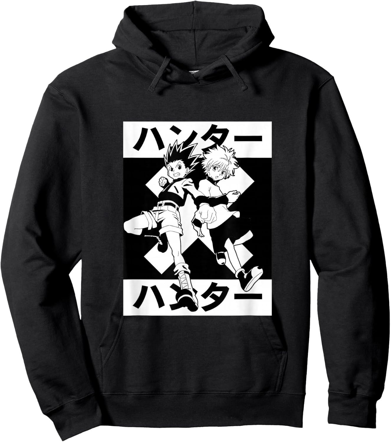Hunter X Hunter Gon & Kilua Hoodie - Hoodie | Black