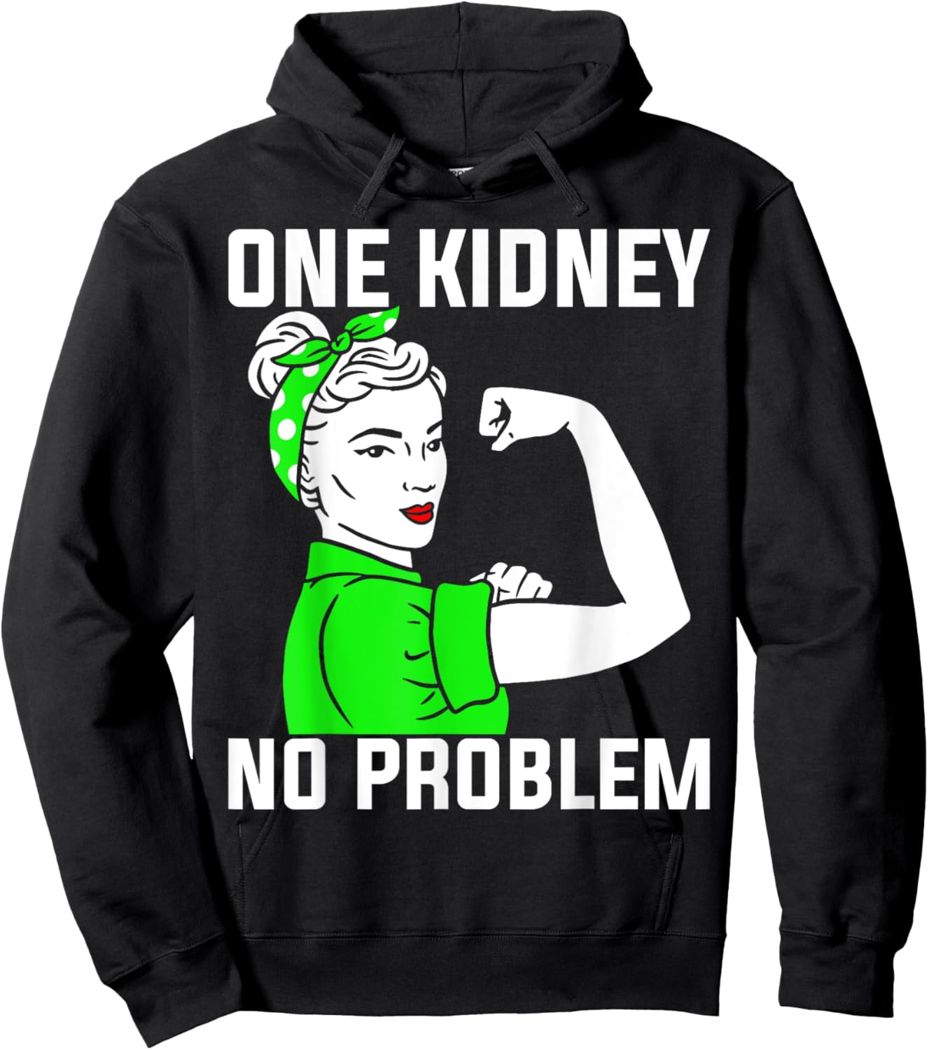 Kidney Warrior Kidney transplant Hoodie - Hoodie | Black