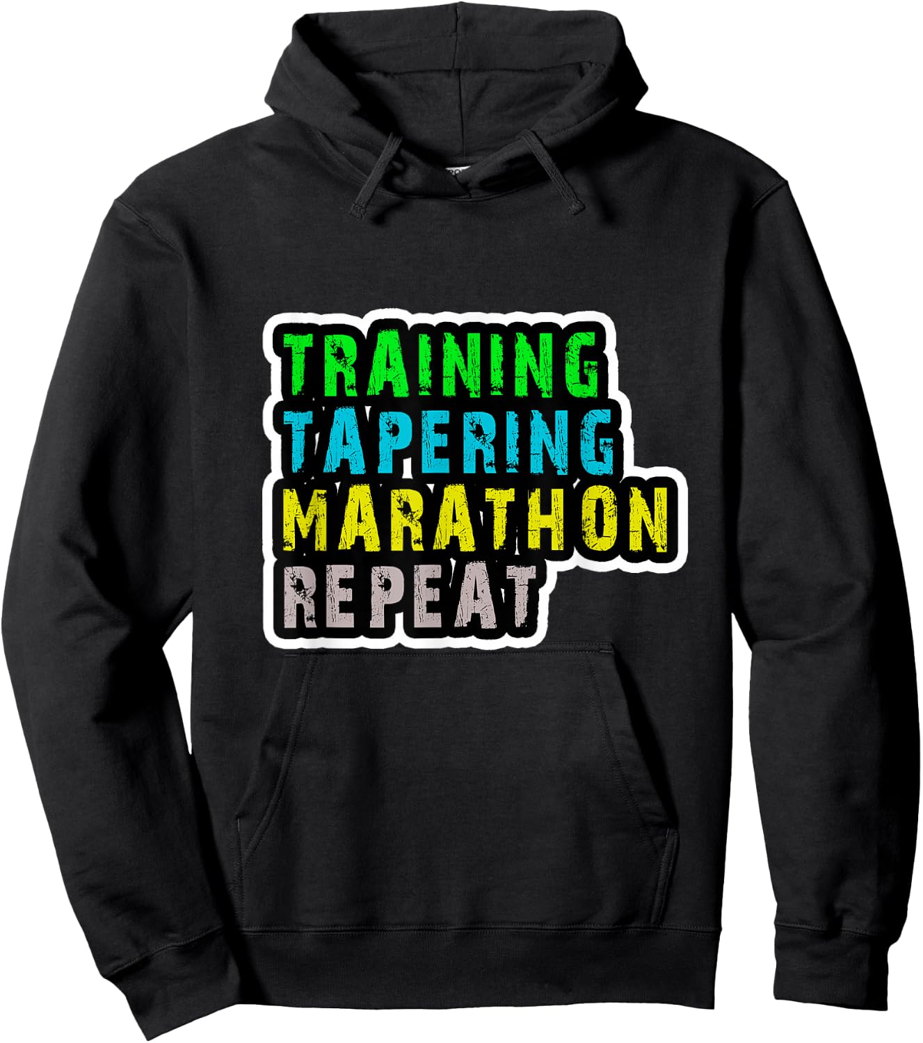 Run Marathon 26.2 for Marathon Finisher Hoodie - Hoodie | Black