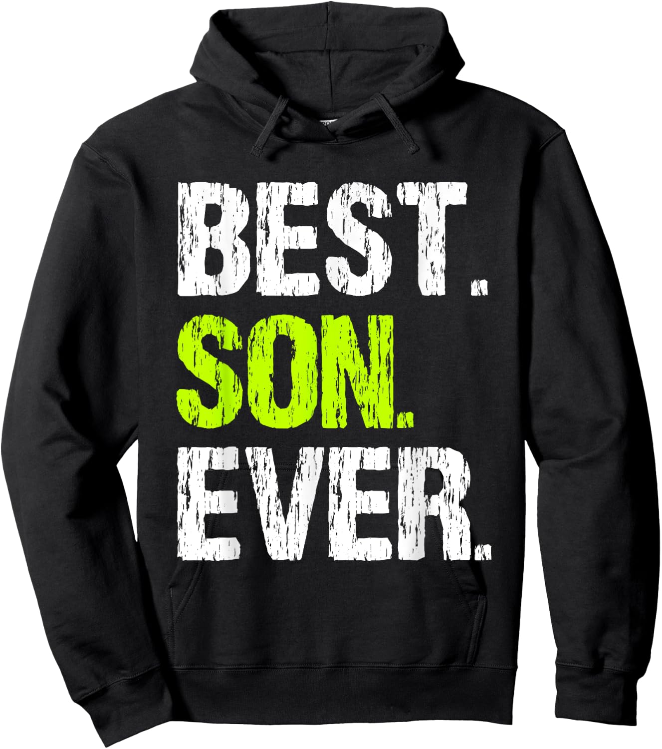 Best Son Ever Cool Family Funny Hoodie - Hoodie | Black