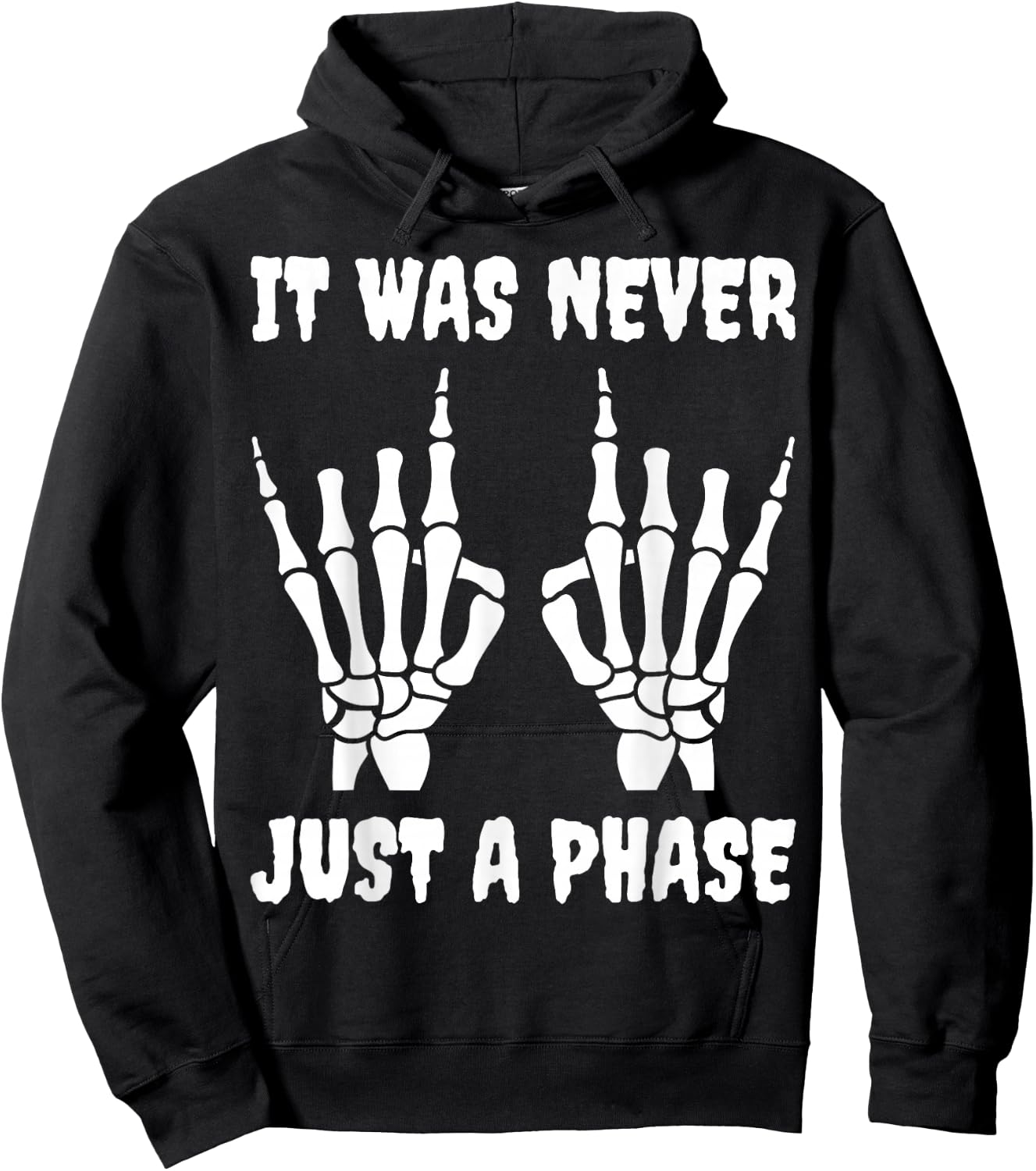 IT was Never JUST A Phase, Its A Lifestyle :Elder Still Emo Hoodie - Hoodie | Black