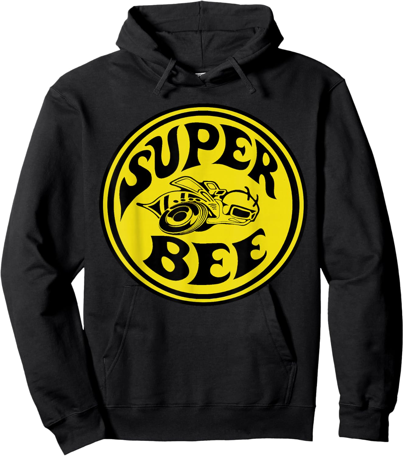 Retro Vintage Gas Station Super Bee Motor Oil Car Garage Hoodie - Hoodie | Black