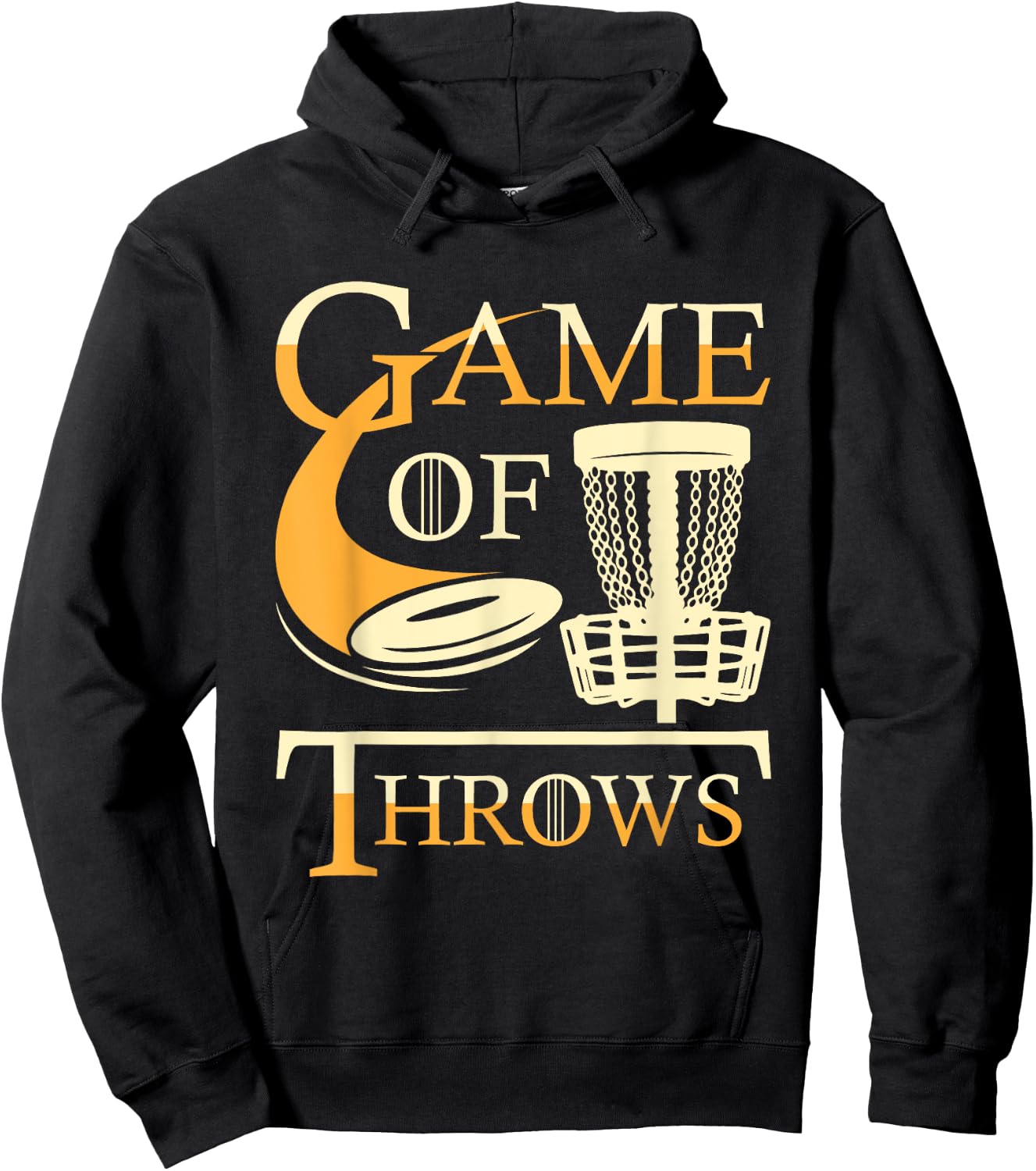 Game of Throws - Disc Golf Player Flying Disc Golfer Hoodie - Hoodie | Black