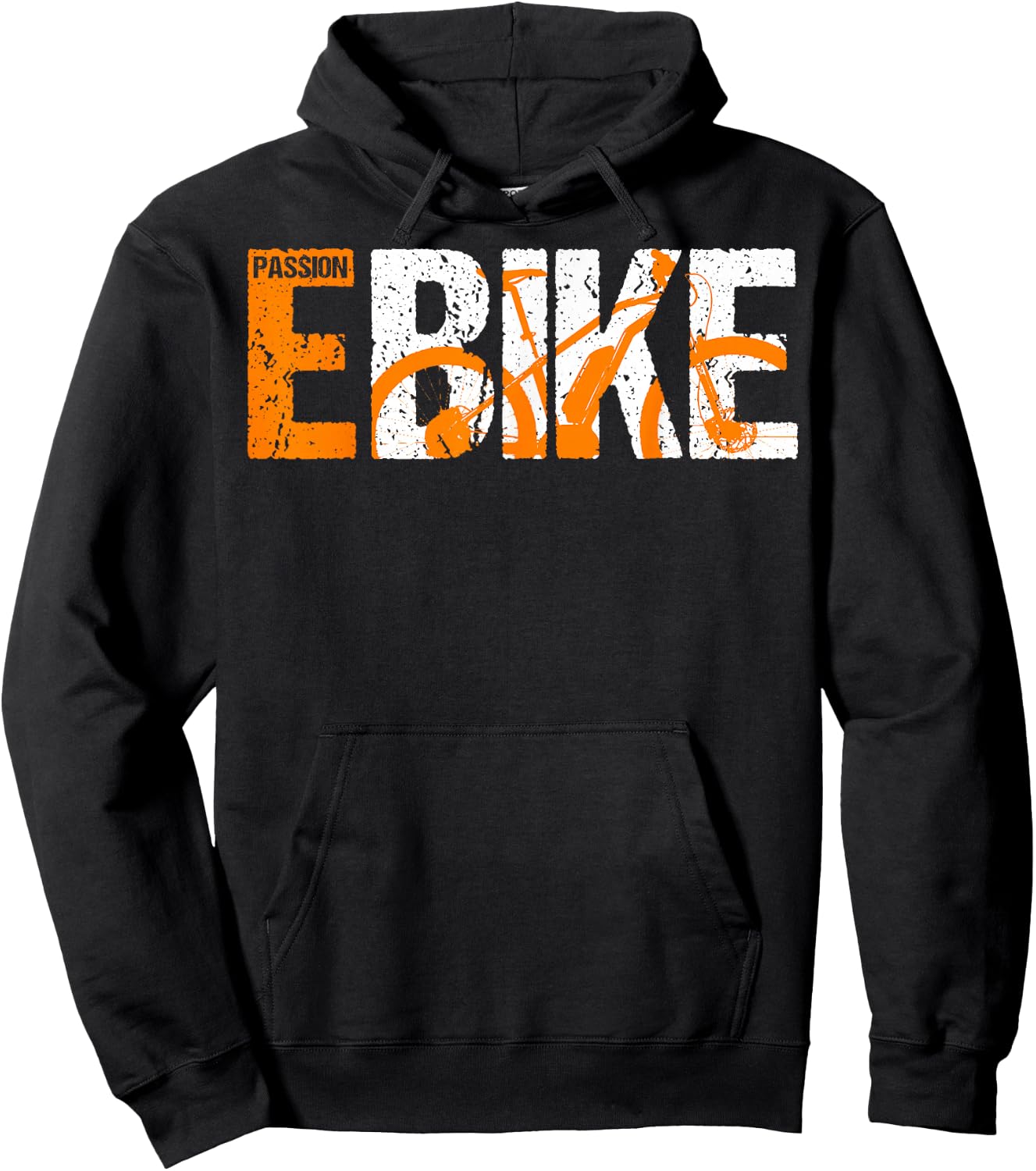 E-Bike Electric Bicycle Pedelec Gift Hoodie - Hoodie | Black