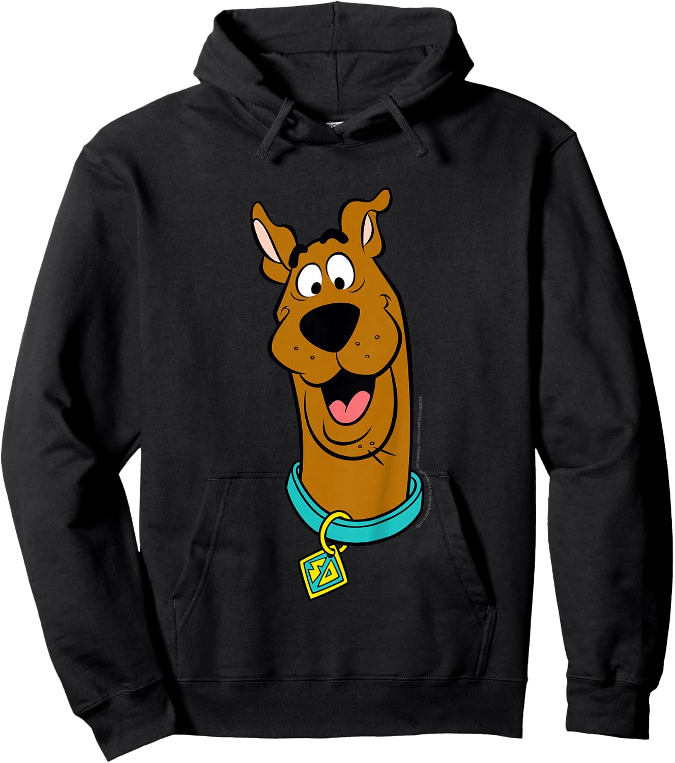 Kids Scooby-Doo Big Face Hoodie - Hoodie | Black