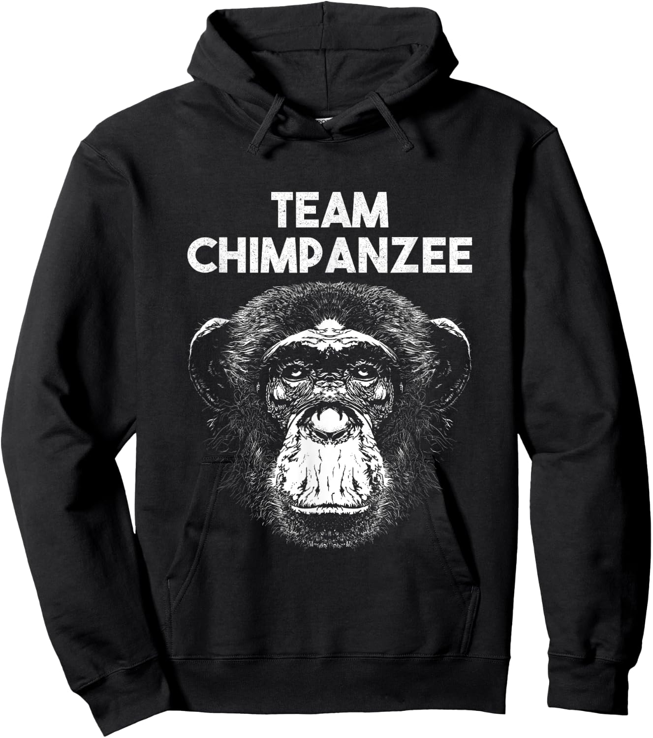 Team Chimpanzee Hoodie - Hoodie | Black