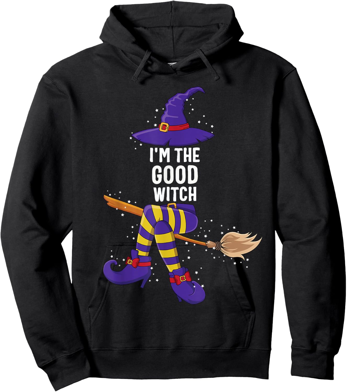Im the Good Witch Shirt Halloween Matching Group Costume Hoodie - Hoodie | Black