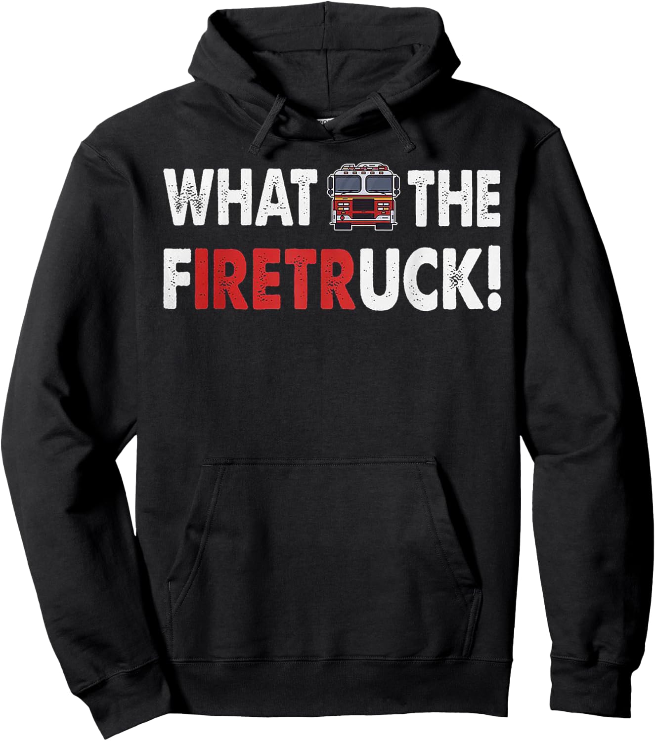 What The Firetruck Iretr Hoodie - Hoodie | Black