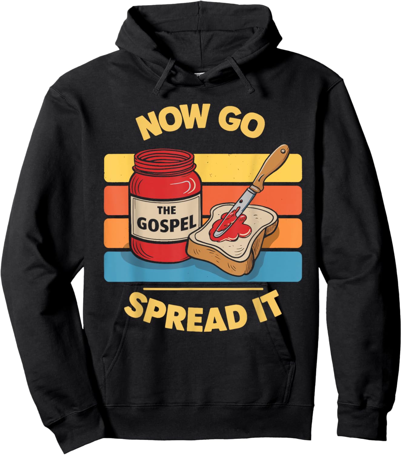 Go Spread It The Gospel Hoodie - Hoodie | Black