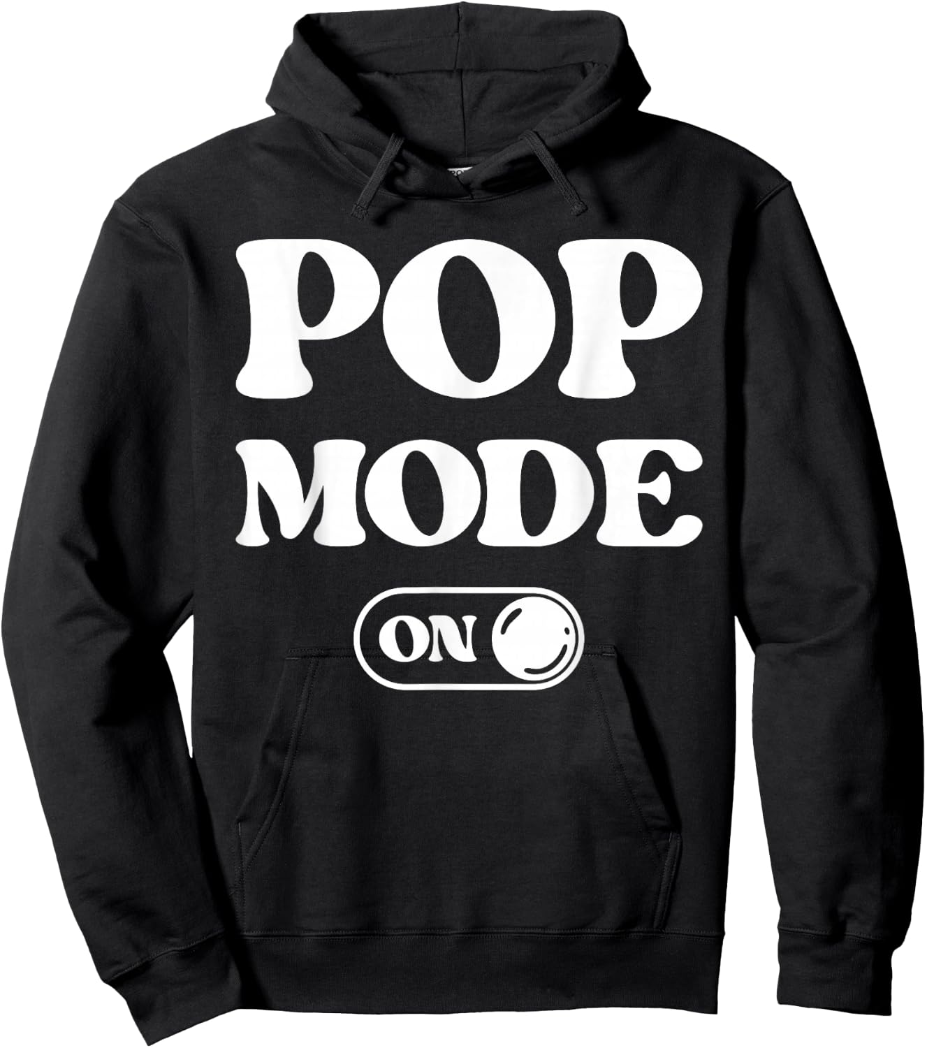 Pop Mode On Funny Pop Music Fan Lover Gift Singer Dj Hoodie - Hoodie | Black