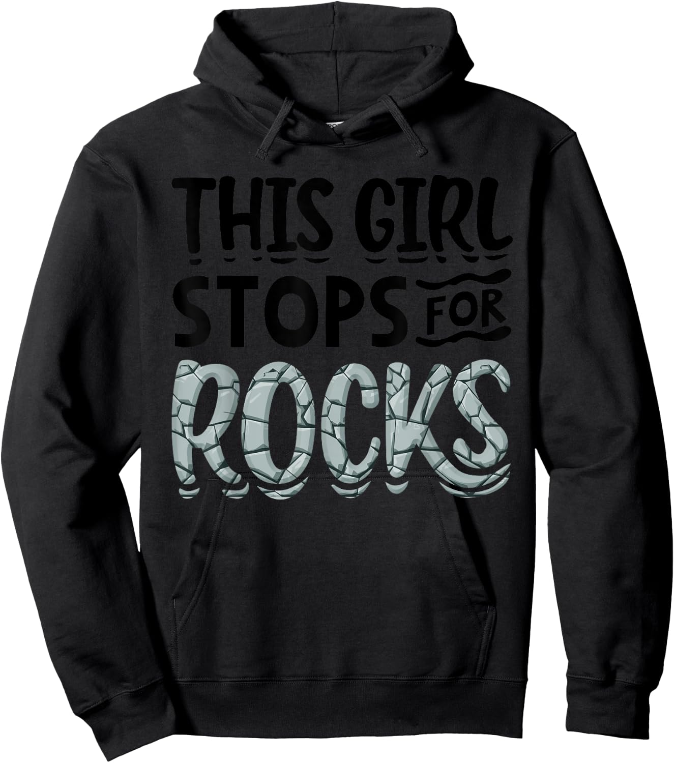 Funny Geology Gift Cool Rock Collecting Geologist Hoodie - Hoodie | Black
