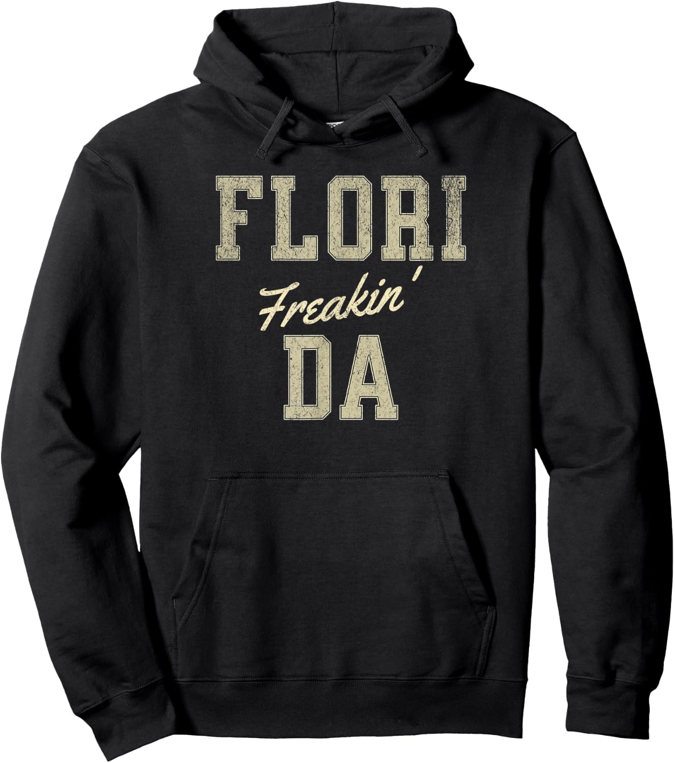 Flori Freaking Da Hoodie - Hoodie | Black