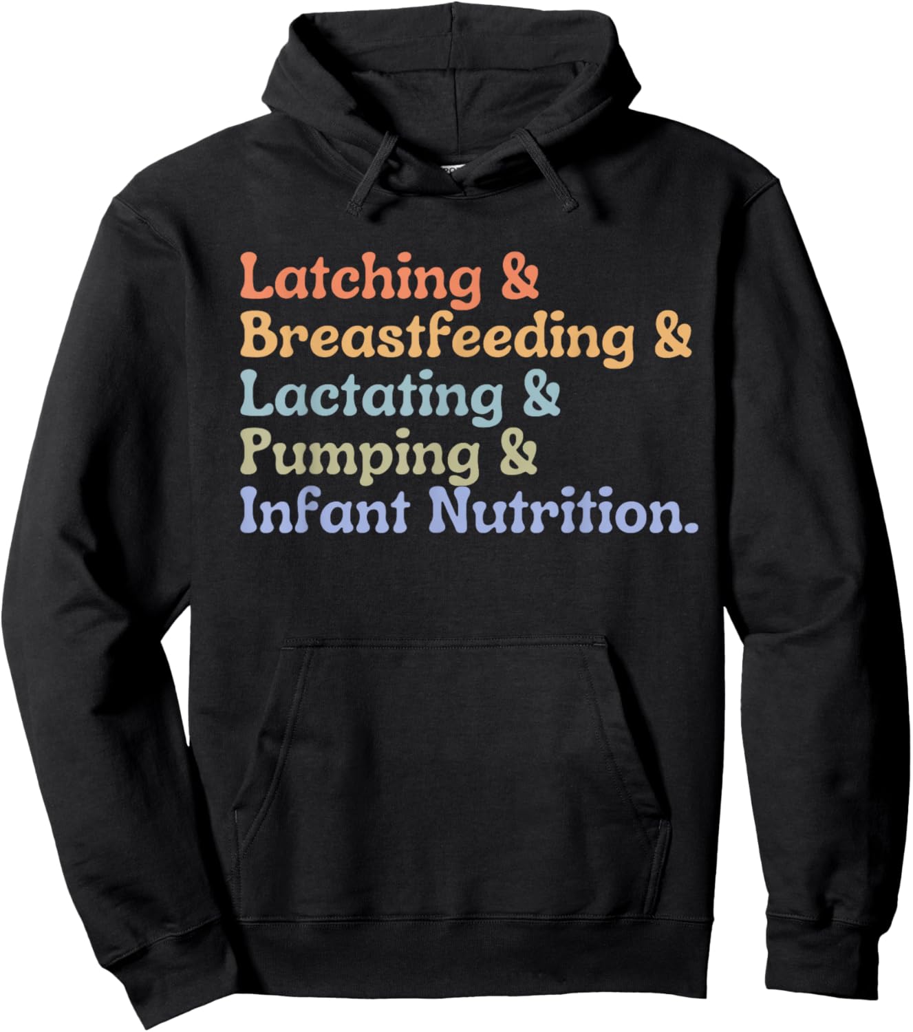 Lactation Consultant Breastfeeding Consultant IBCLC Hoodie - Hoodie | Black