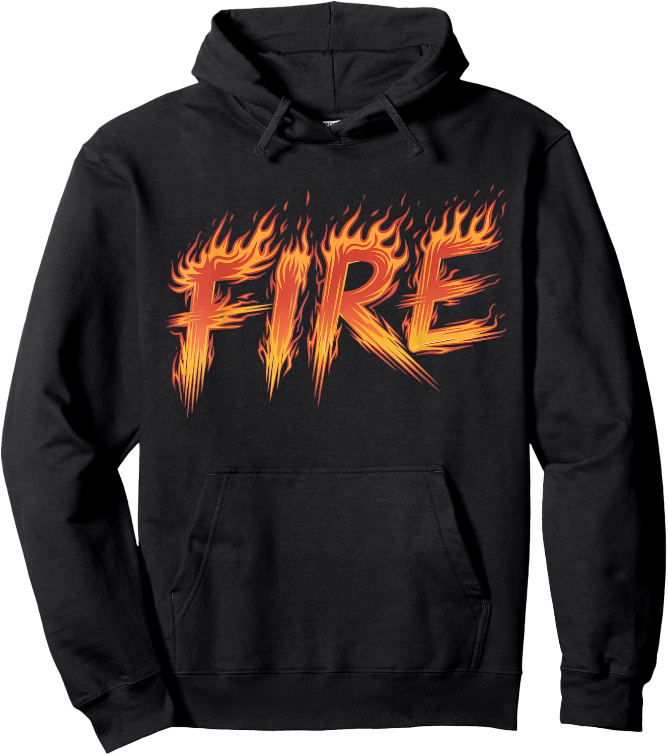 Fire Halloween Costume Fire Ice Matching Couples Hoodie - Hoodie | Black