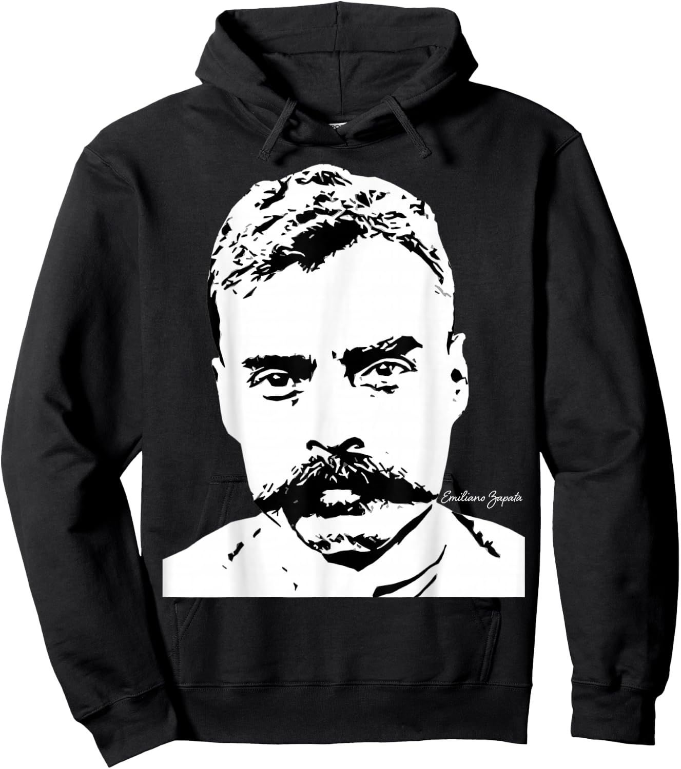 Emiliano Zapata Mexican Hero La Revolucion Mexicana Hoodie - Hoodie | Black