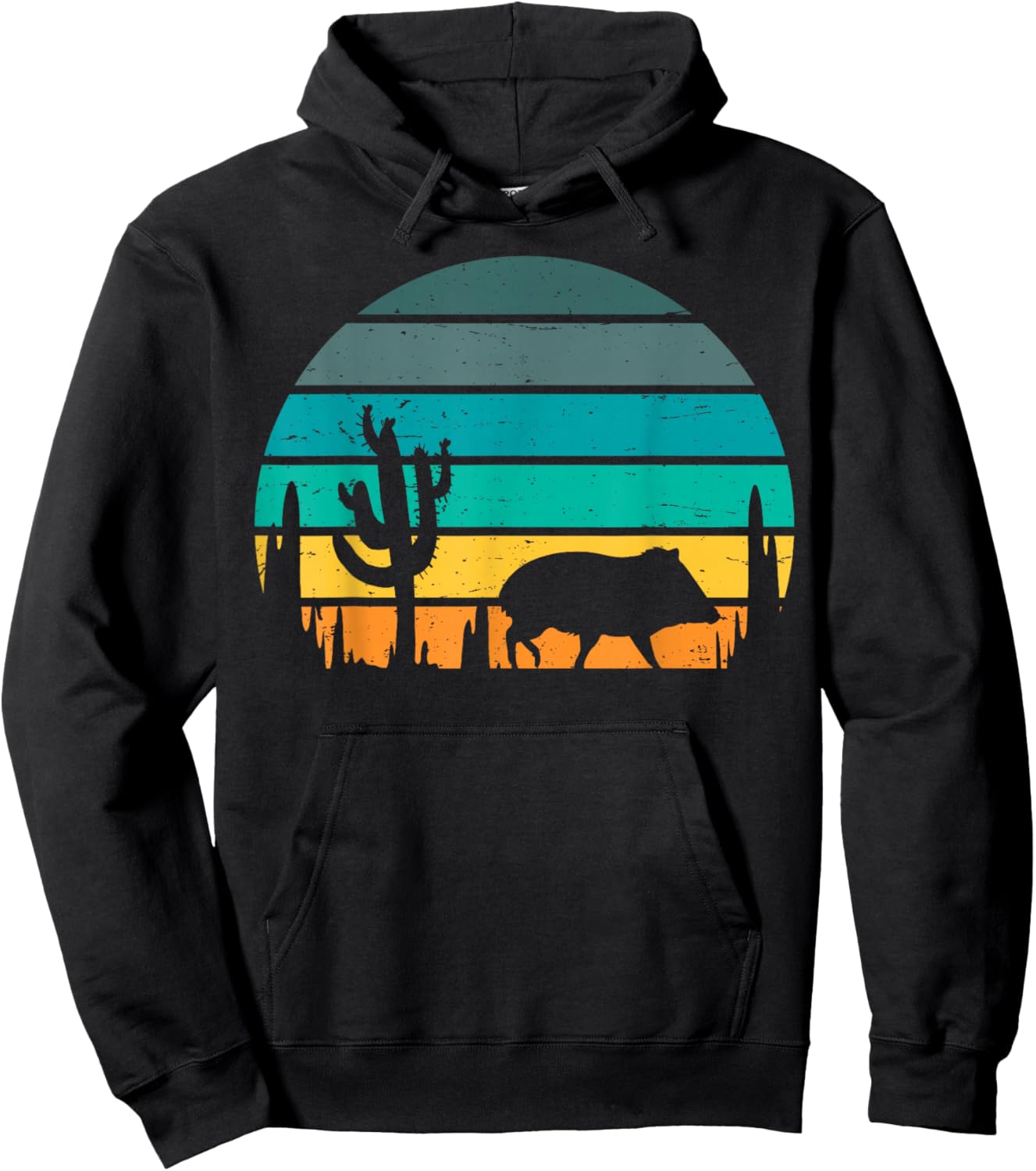 Javelina Pig Desert Arizona Quote for a Javelina fan Hoodie - Hoodie | Black