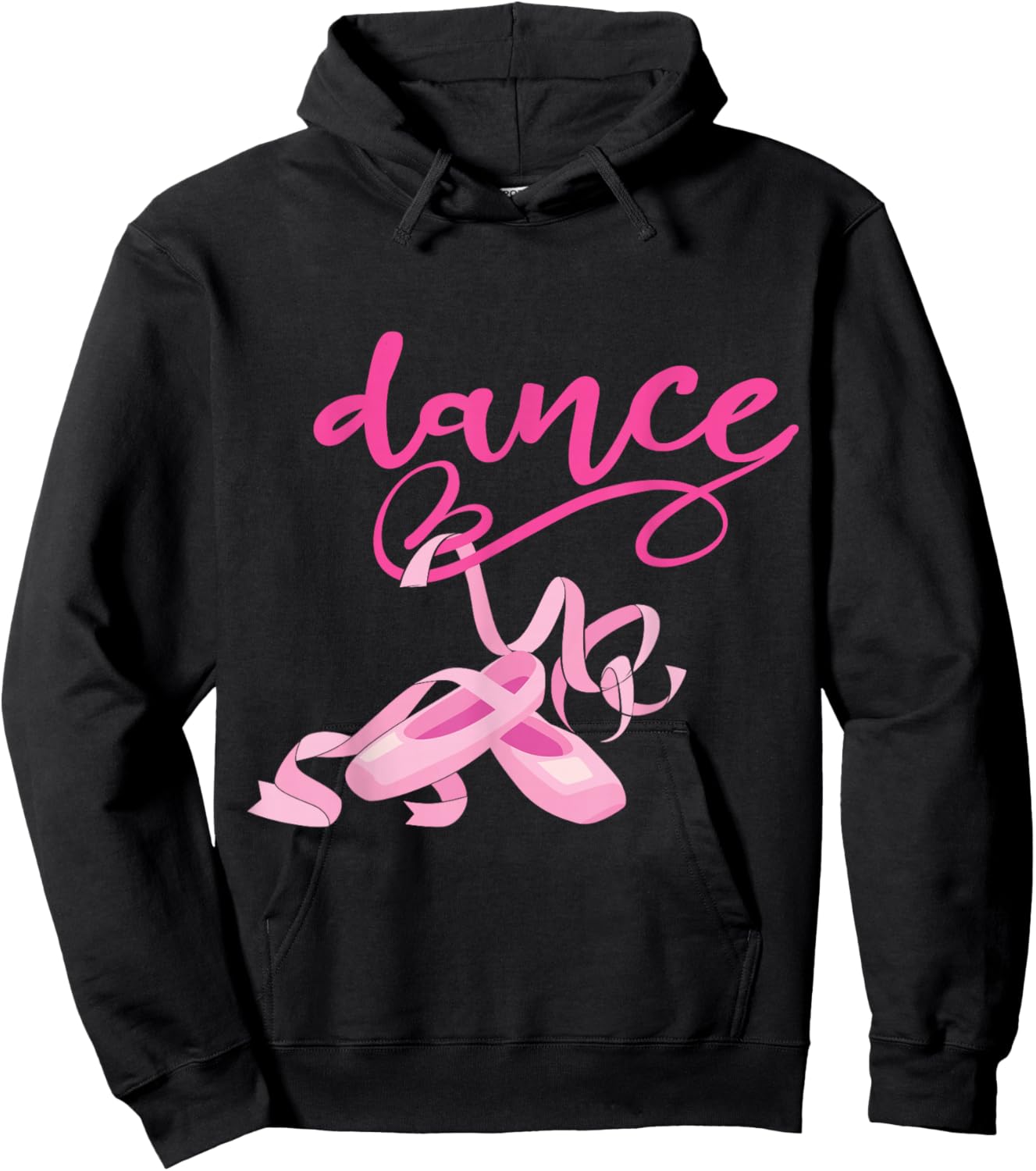Ballet Toddler Girls Women Ballet Dancer Lover Ballerina Hoodie - Hoodie | Black