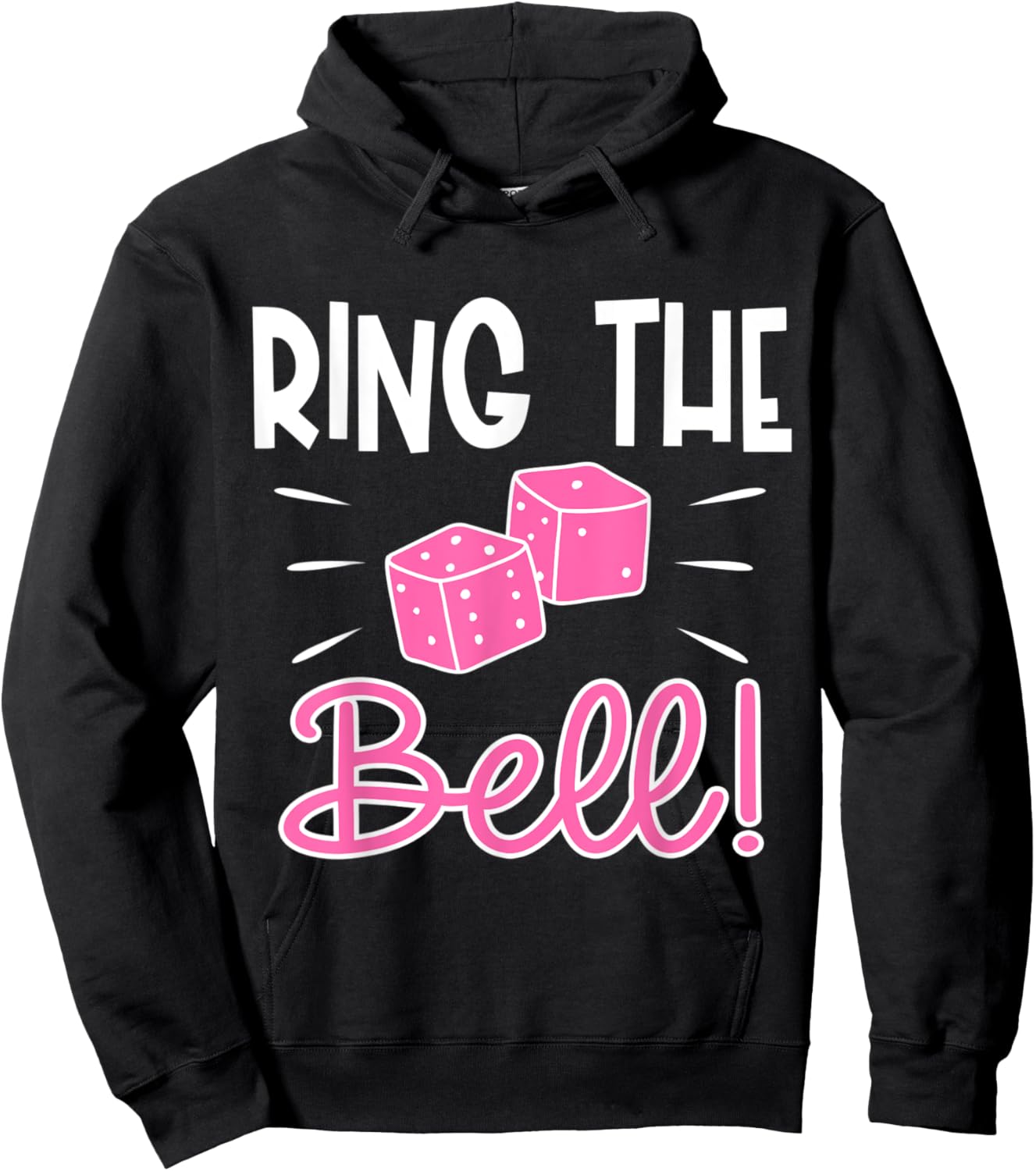 Bunco Ring Bell Dice Game Night Hoodie - Hoodie | Black