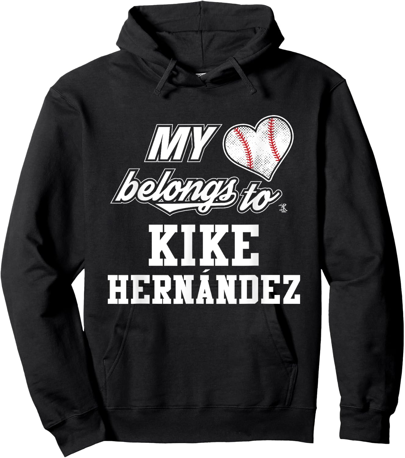 Kike Hernandez Gameday Hoodie - Hoodie | Black