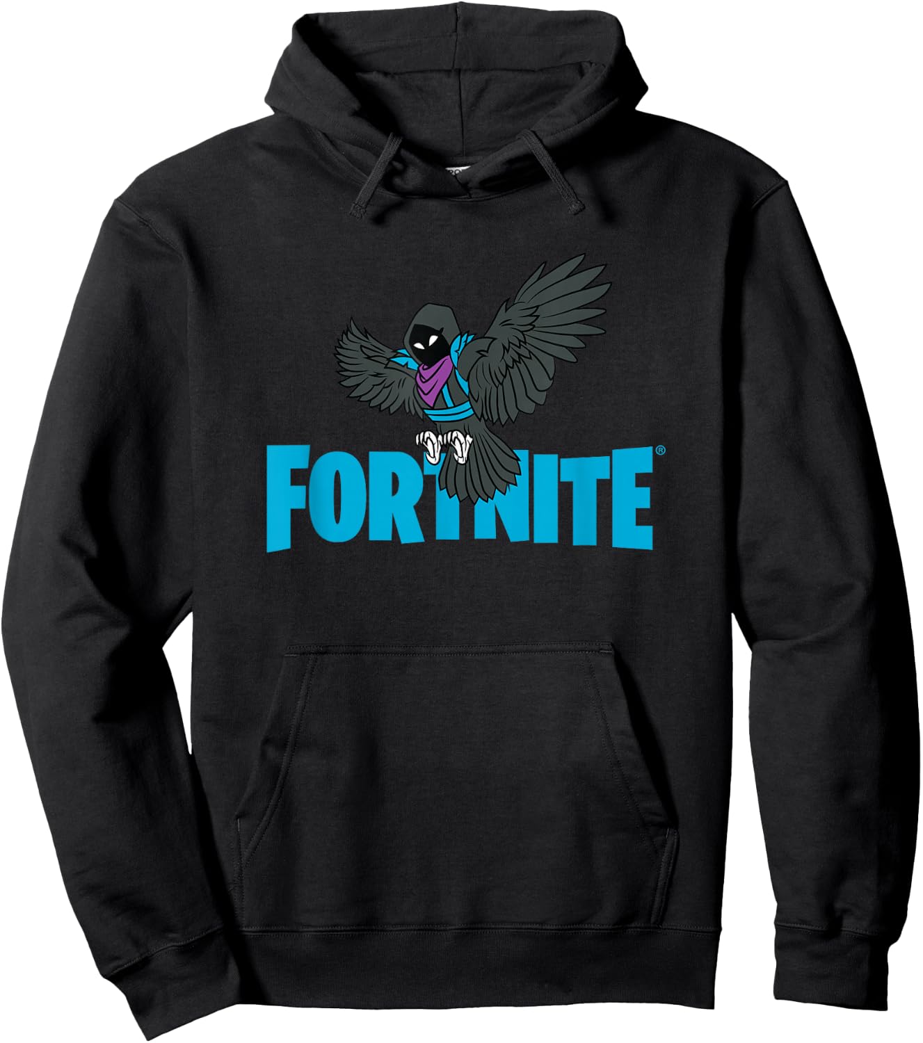 Fortnite Raven Logo Hoodie - Hoodie | Black