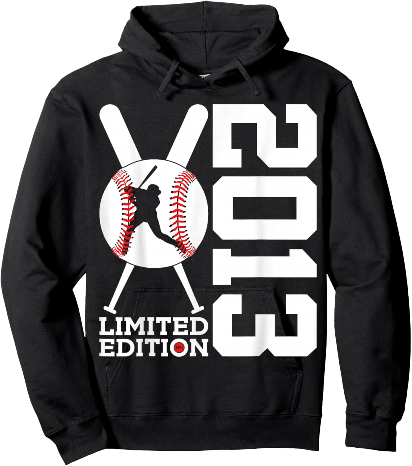 12th BIRTHDAY BASEBALL LIMITED EDITION 2013 Hoodie - Hoodie | Black