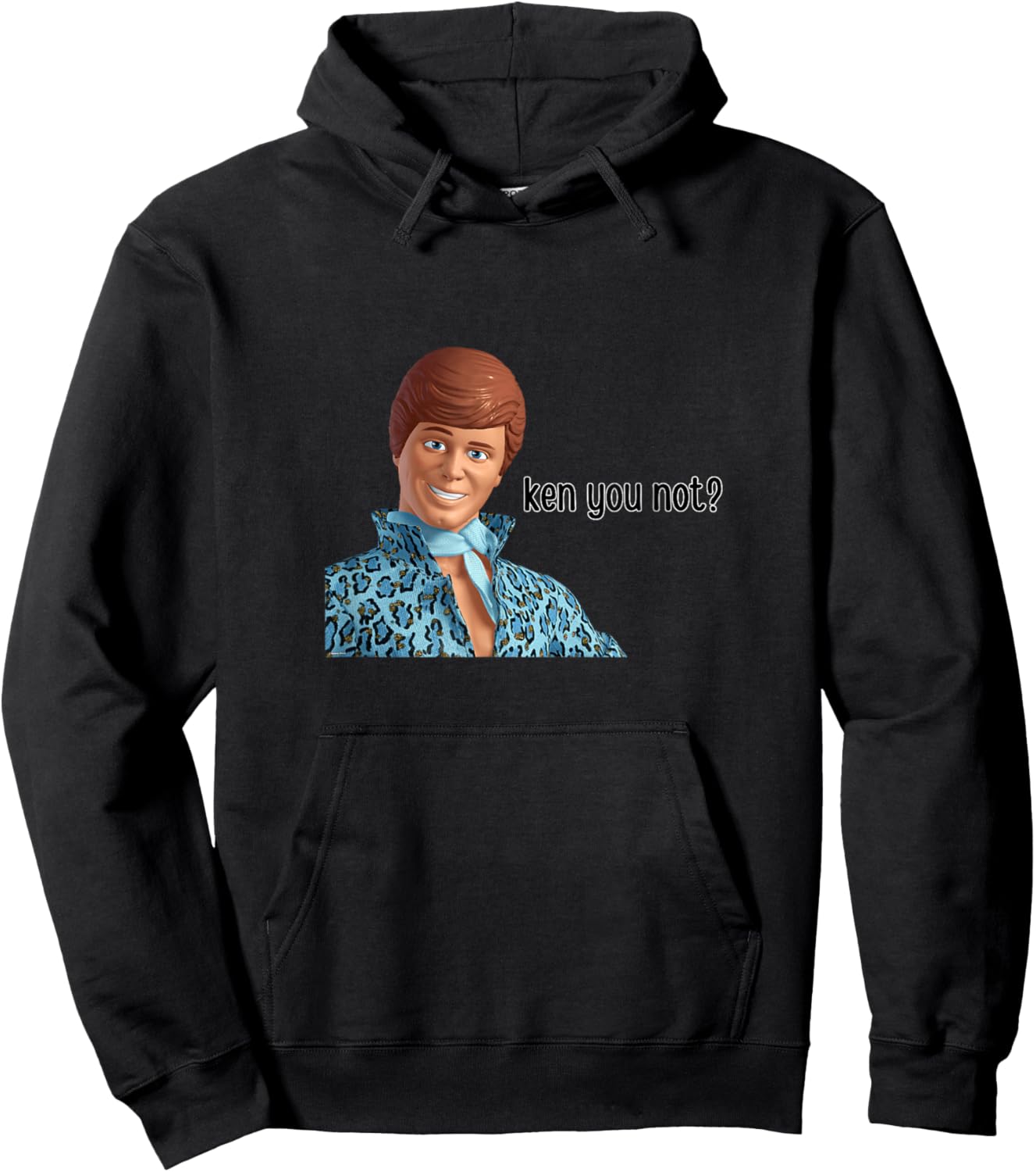 KEN YOU NOT? - Fun Fun Design Hoodie - Hoodie | Black