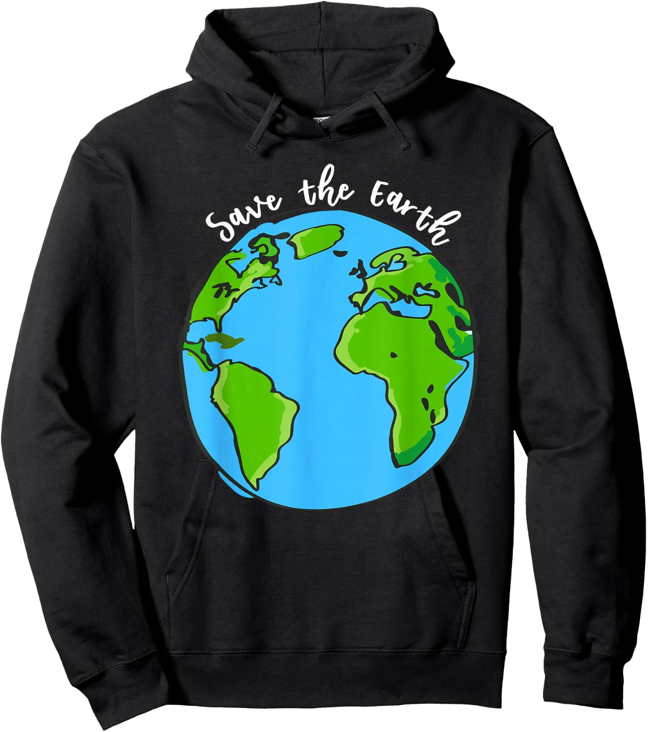 Save our Planet Earth Day 2019 T Shirt for kids and adult Hoodie - Hoodie | Black